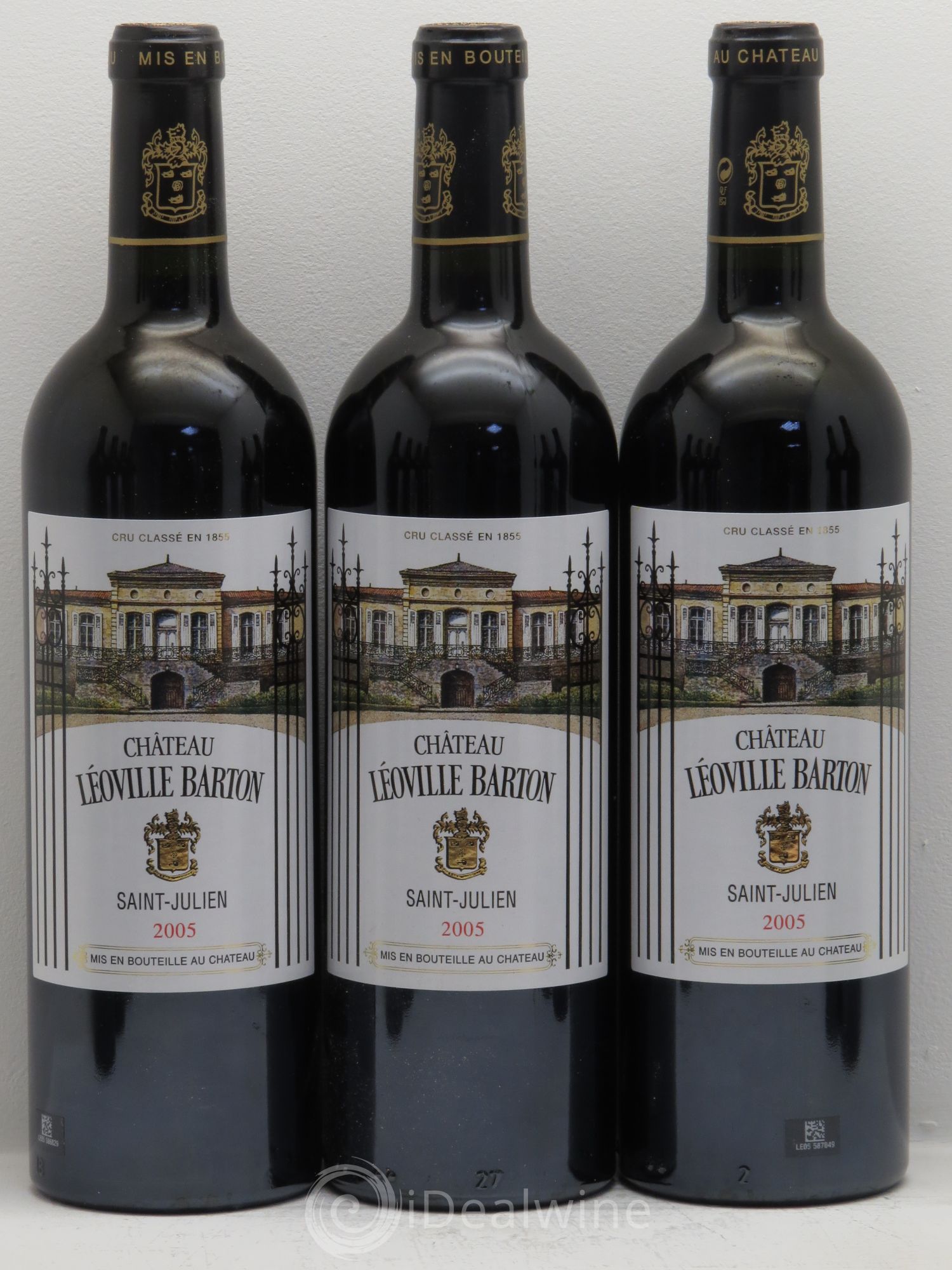 Château Léoville Barton 2ème Grand Cru Classé 2005 - Lot de 12 bouteilles - 2