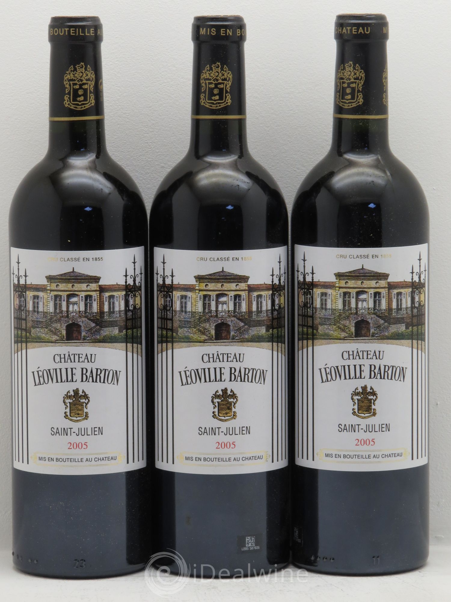 Château Léoville Barton 2ème Grand Cru Classé 2005 - Lot de 12 bouteilles - 4
