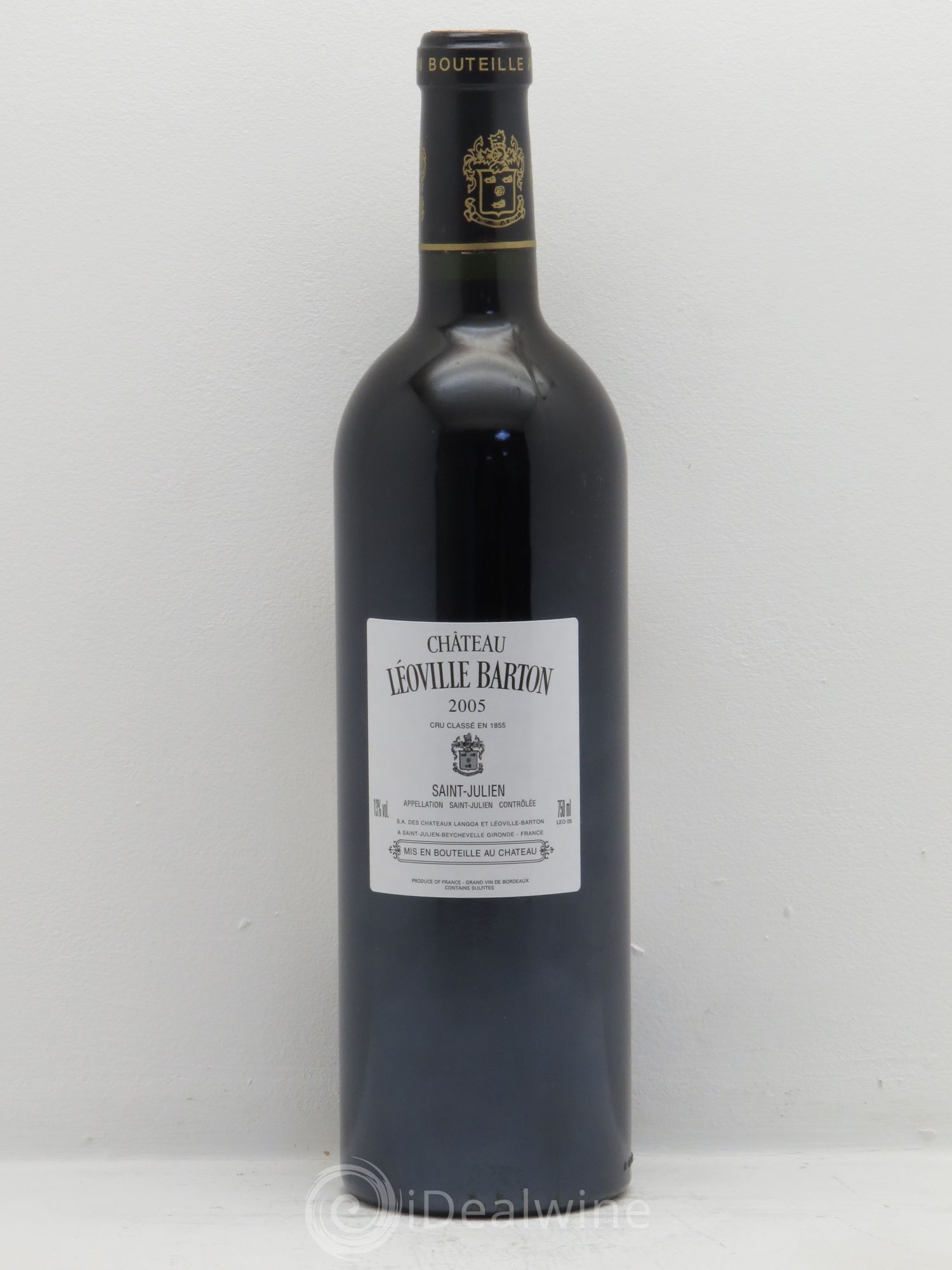 Château Léoville Barton 2ème Grand Cru Classé 2005 - Lot de 12 bouteilles - 5