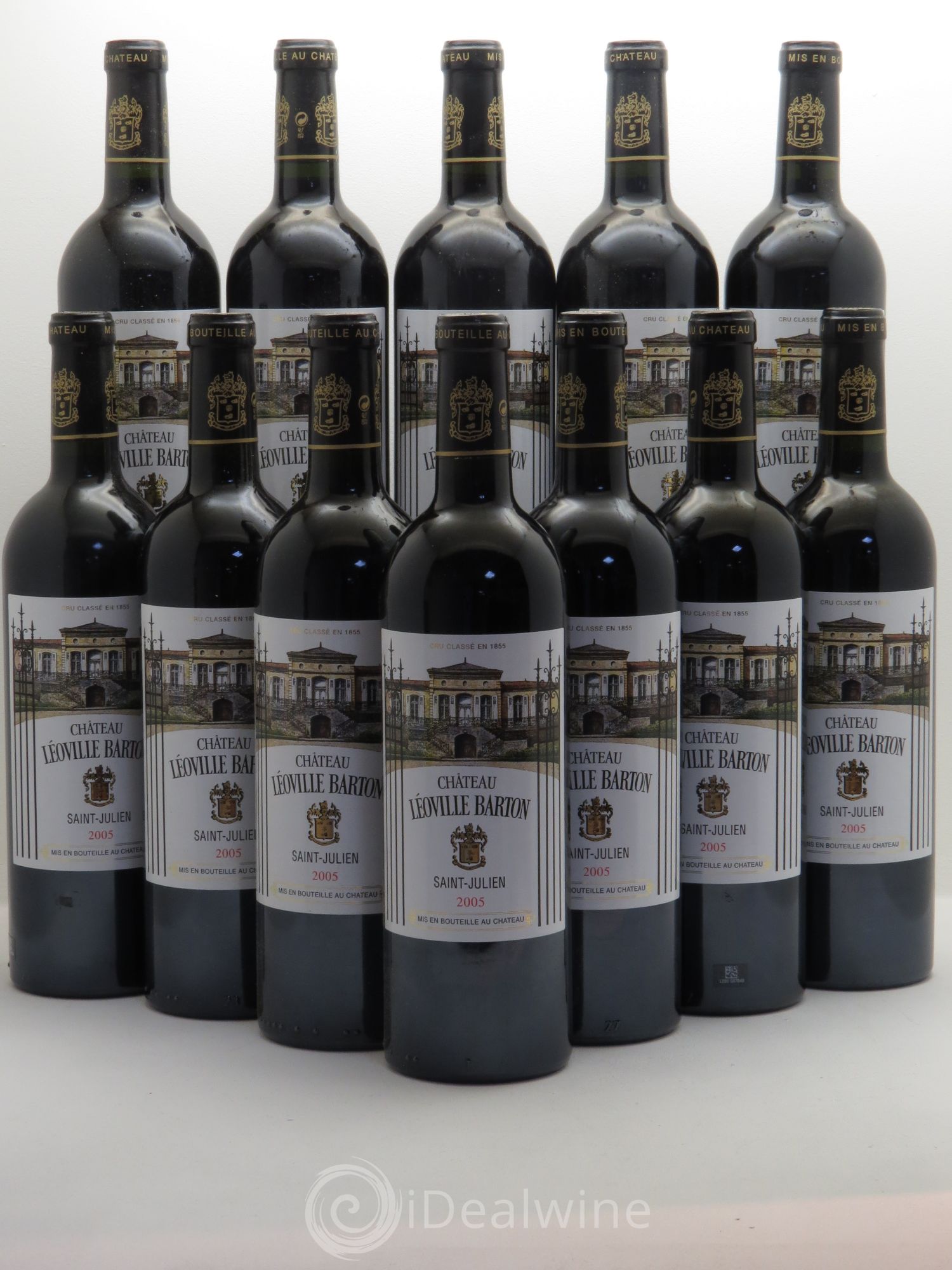 Château Léoville Barton 2ème Grand Cru Classé 2005 - Lot de 12 bouteilles - 0