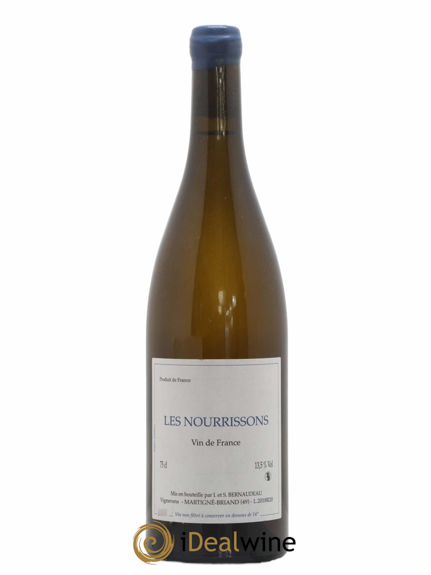 Vin de France Les Nourrissons Stéphane Bernaudeau 2018 - Lot de 1 bouteille - 0