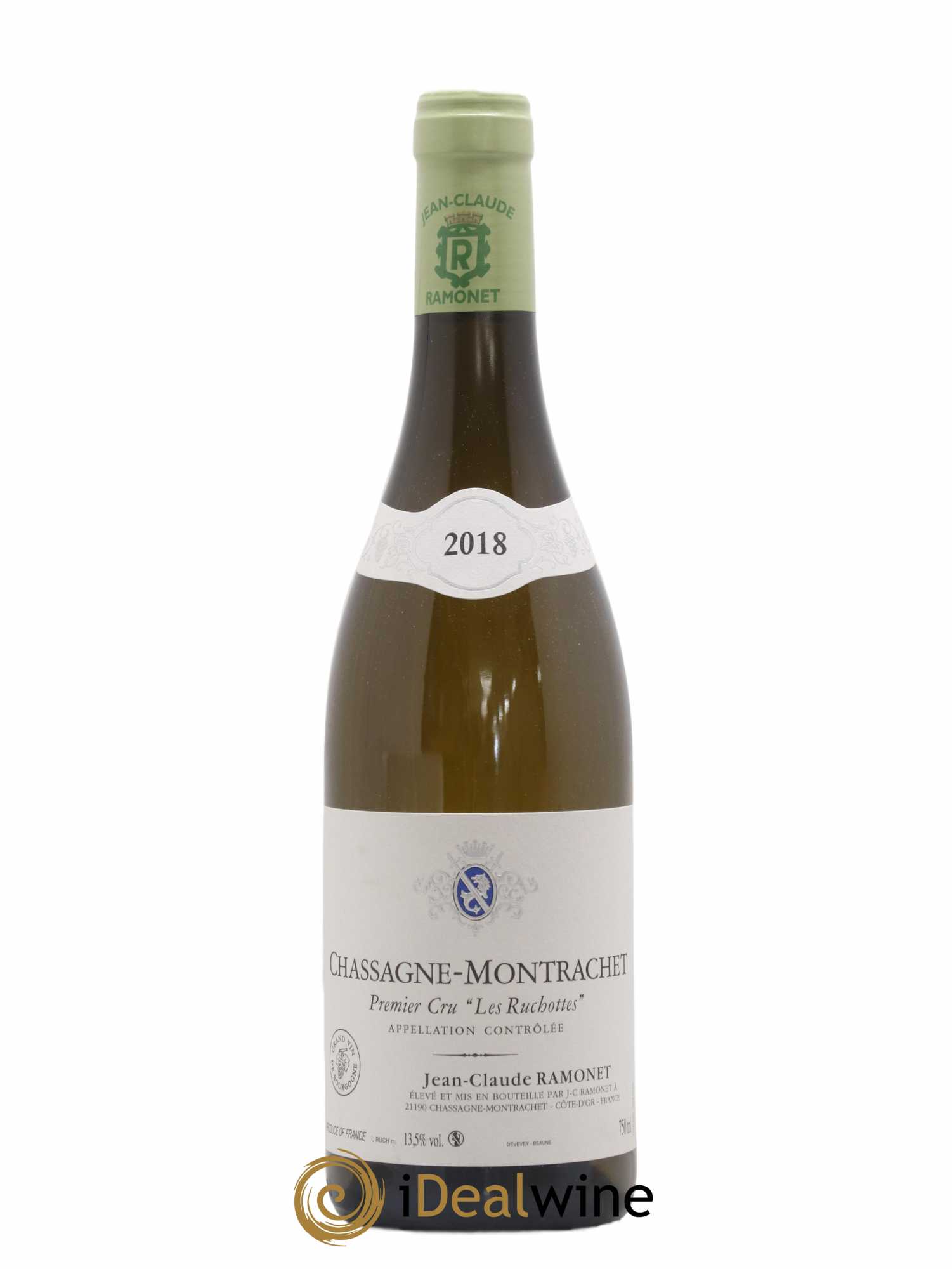 Chassagne-Montrachet 1er Cru Les Ruchottes Ramonet (Domaine) 2018 - Lot de 1 bouteille - 0