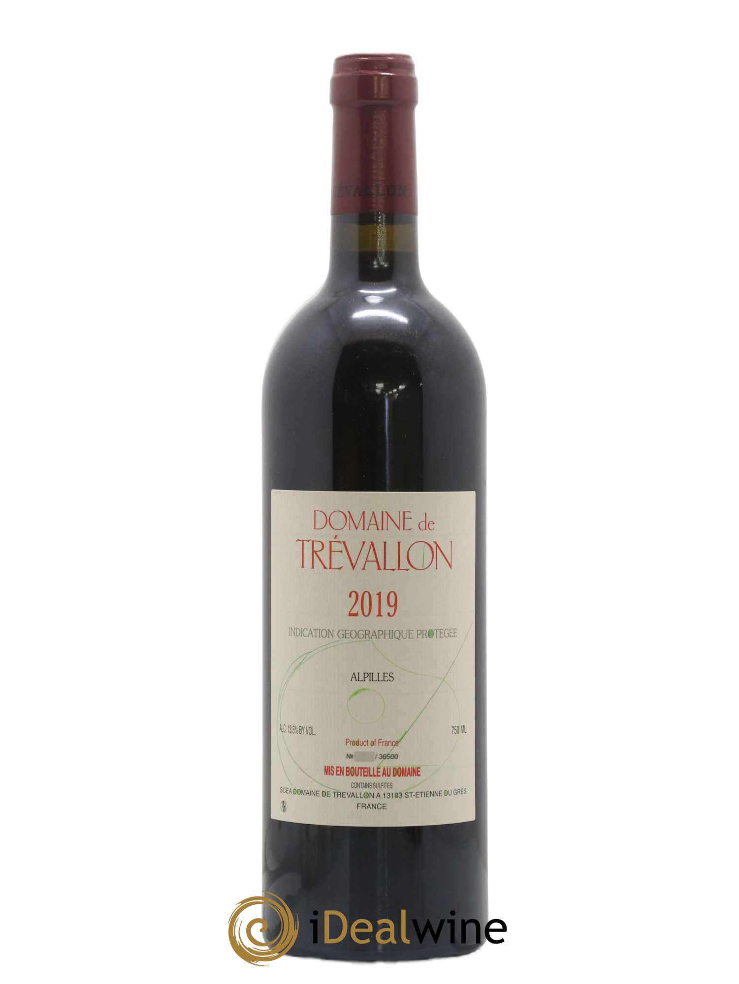Alpilles Trévallon (Domaine de) Eloi Dürrbach 2019 - Lot de 1 bouteille - 0