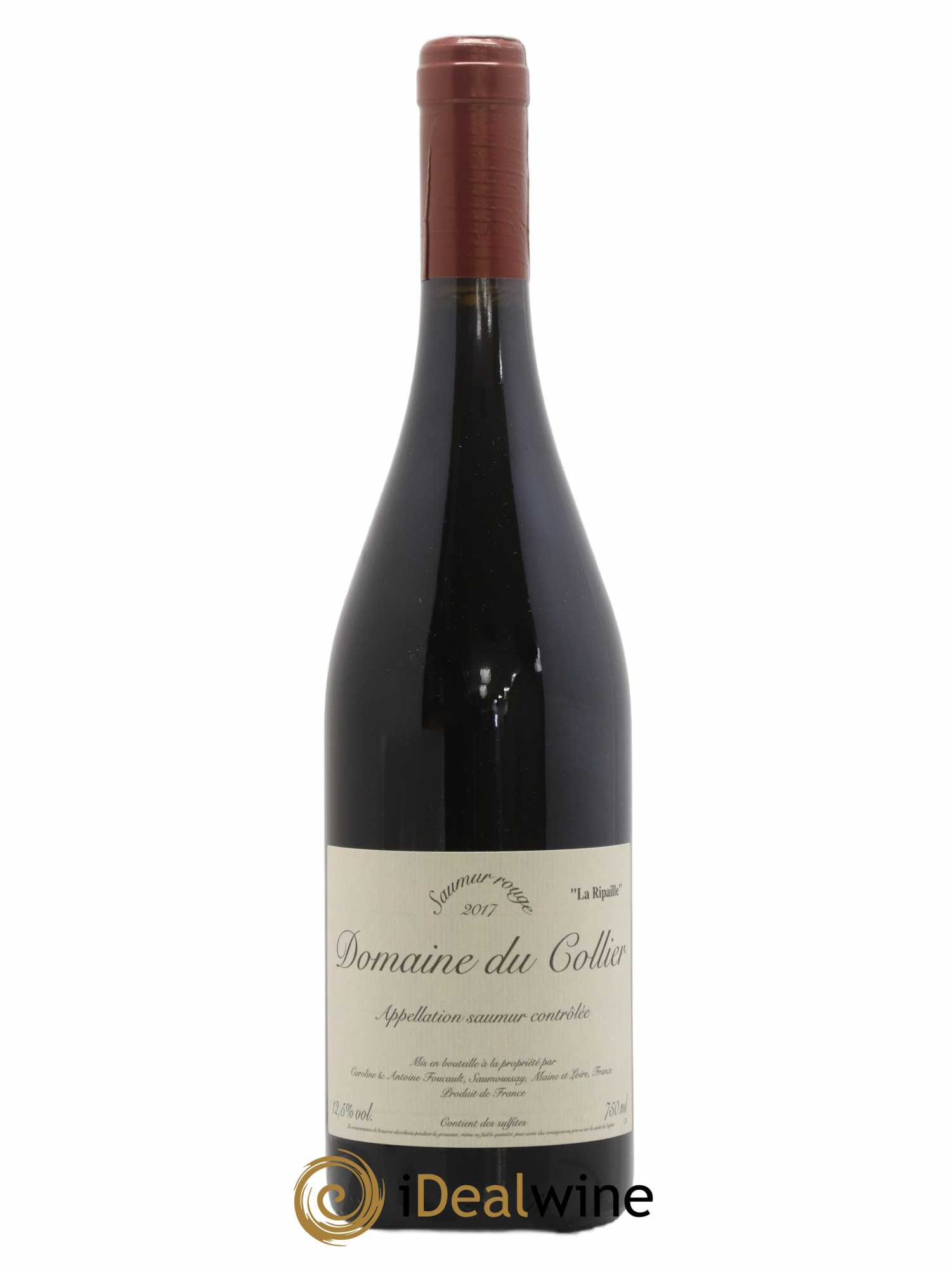 Saumur La Ripaille Domaine du Collier 2017 - Lot de 1 bouteille - 0