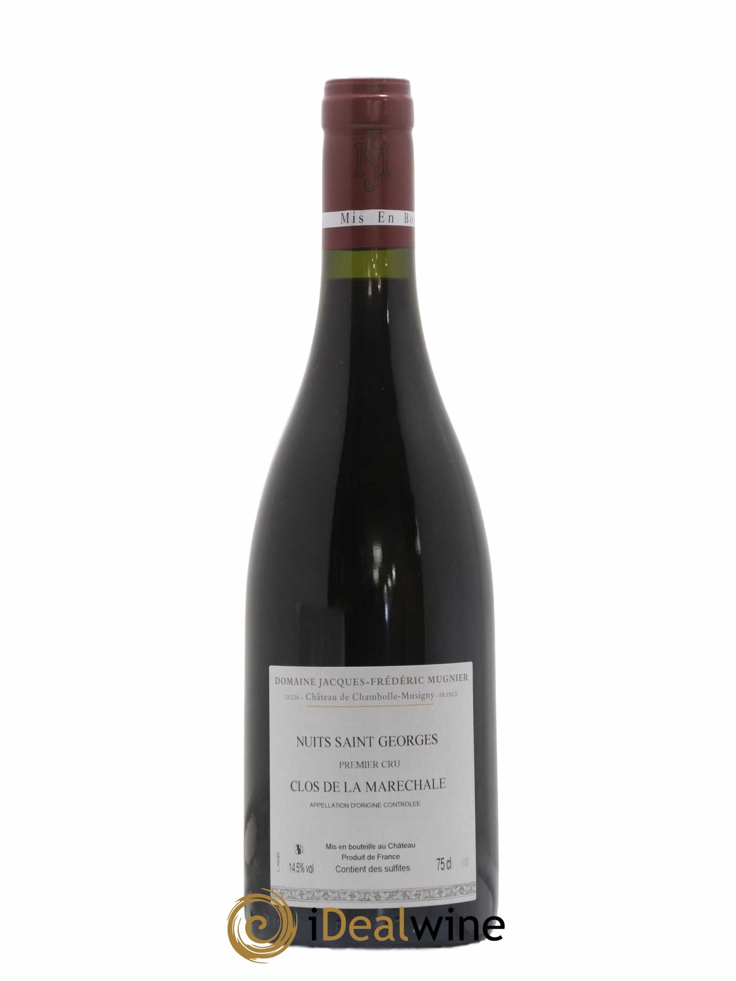 Nuits-Saint-Georges 1er Cru Clos de La Maréchale Jacques-Frédéric Mugnier 2020 - Lot de 1 bouteille - 1