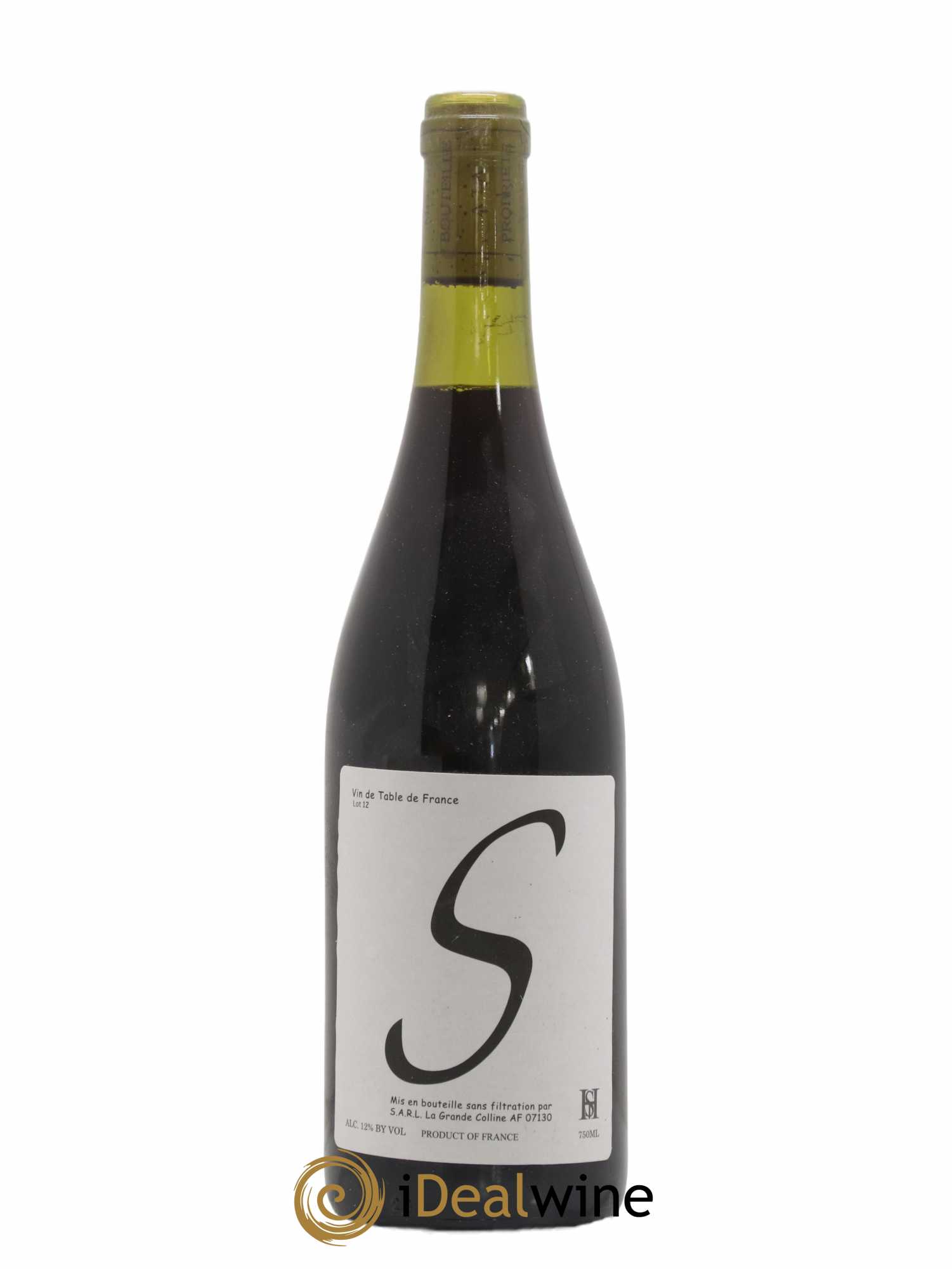 Vin de France Cuvée S Hirotake Ooka - Domaine La Grande Colline 2012 - Lotto di 1 bottiglia - 0