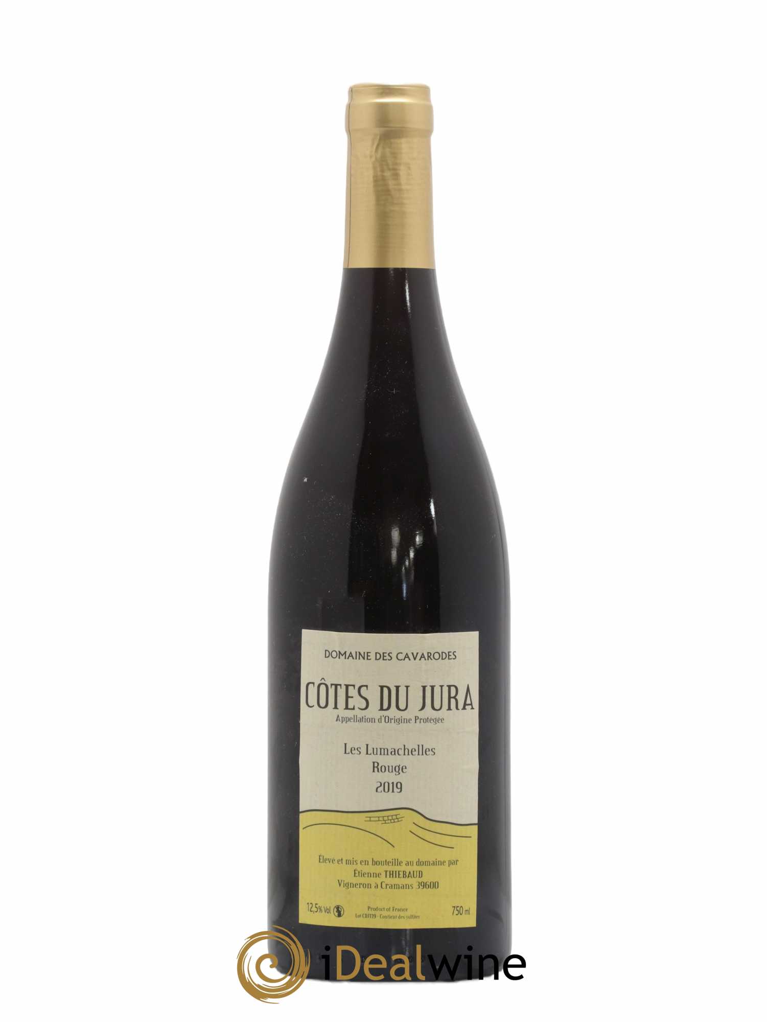 Côtes du Jura Les Lumachelles Rouge Cavarodes (Domaine des) - Etienne Thiébaud 2019 - Lot de 1 bouteille - 0
