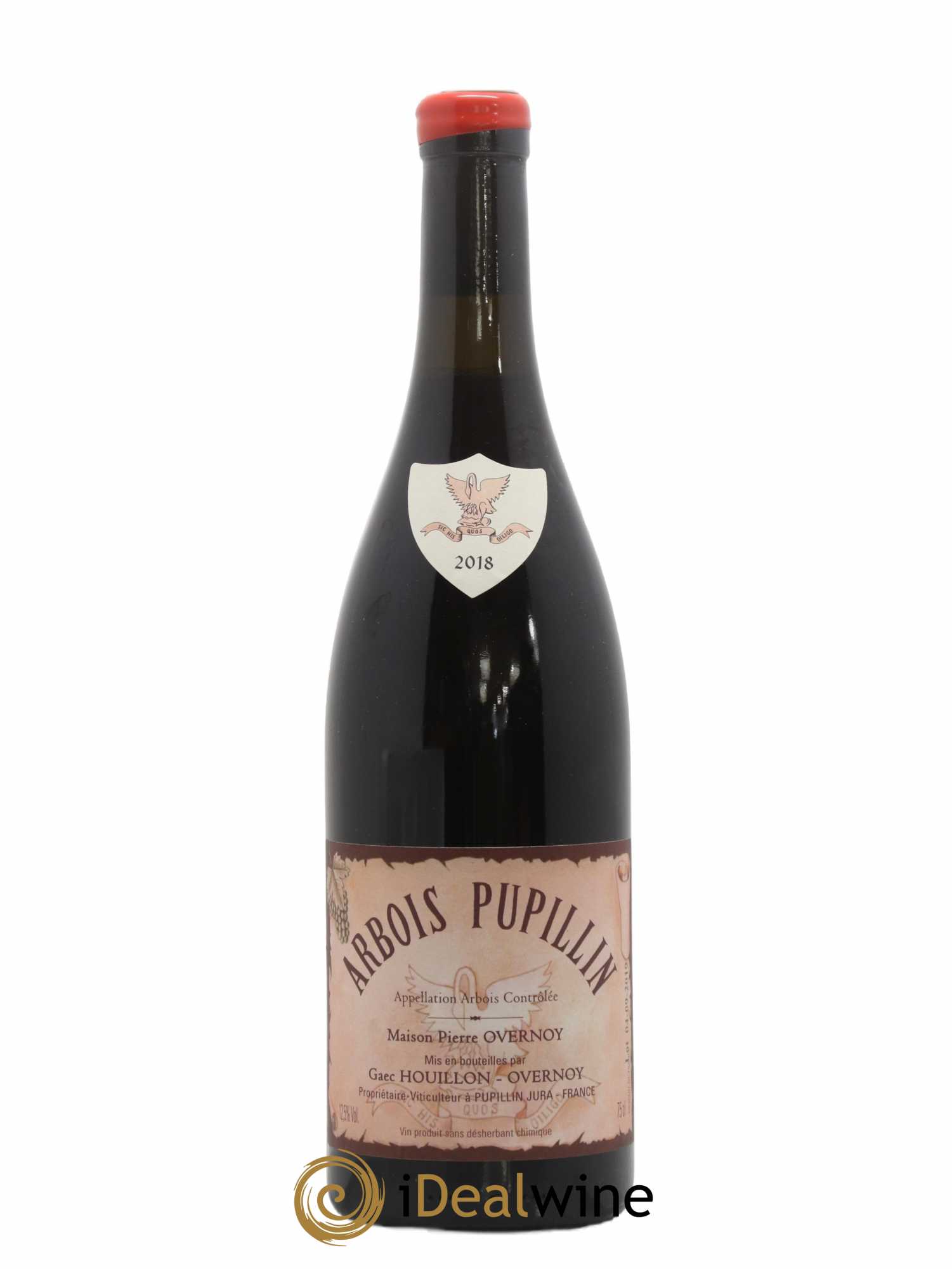 Arbois-Pupillin Poulsard (cire rouge) Overnoy-Houillon (Domaine) 2018 - Lot de 1 bouteille - 0