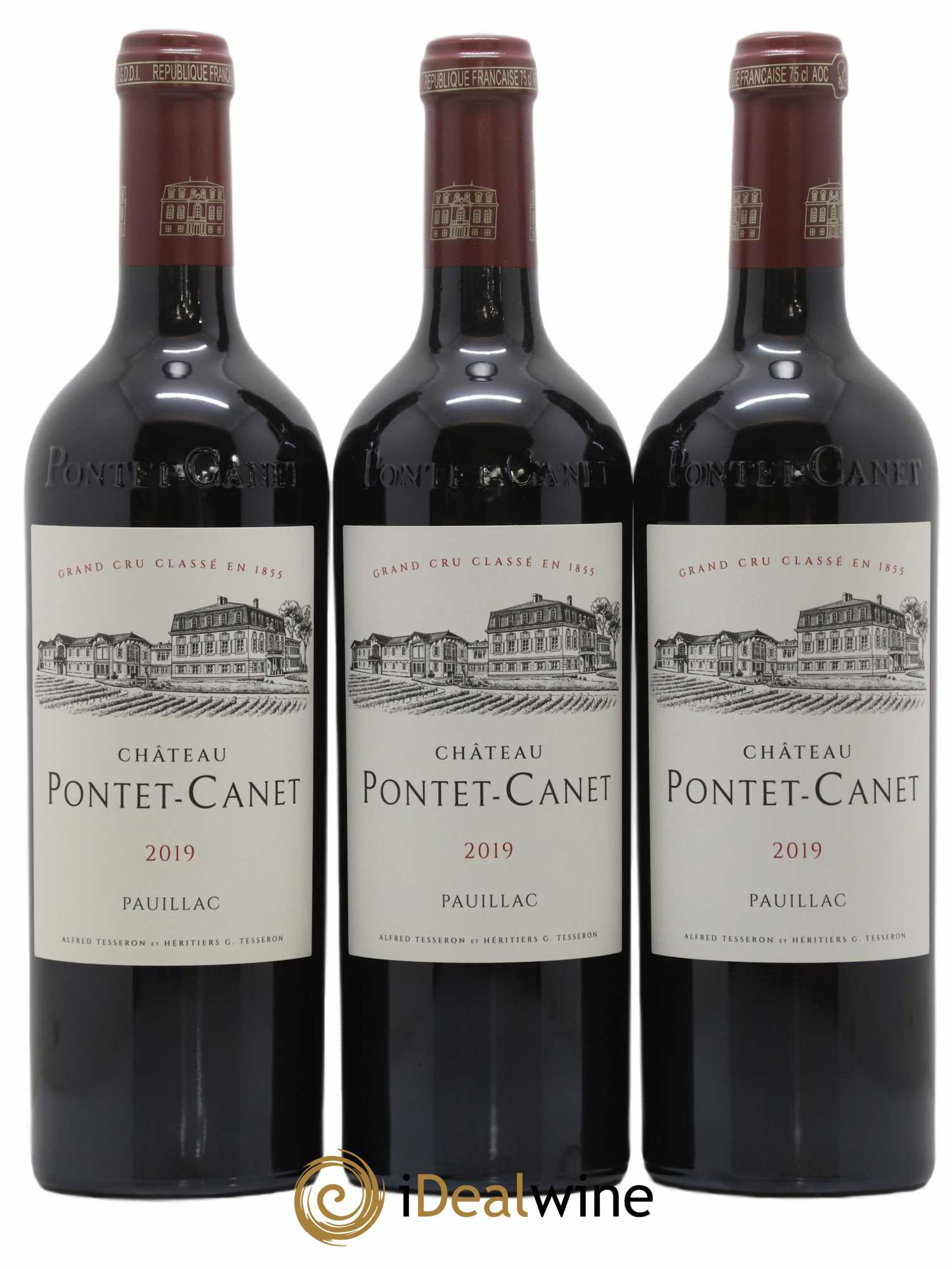 Château Pontet Canet 5ème Grand Cru Classé 2019 - Lot de 6 bouteilles - 2