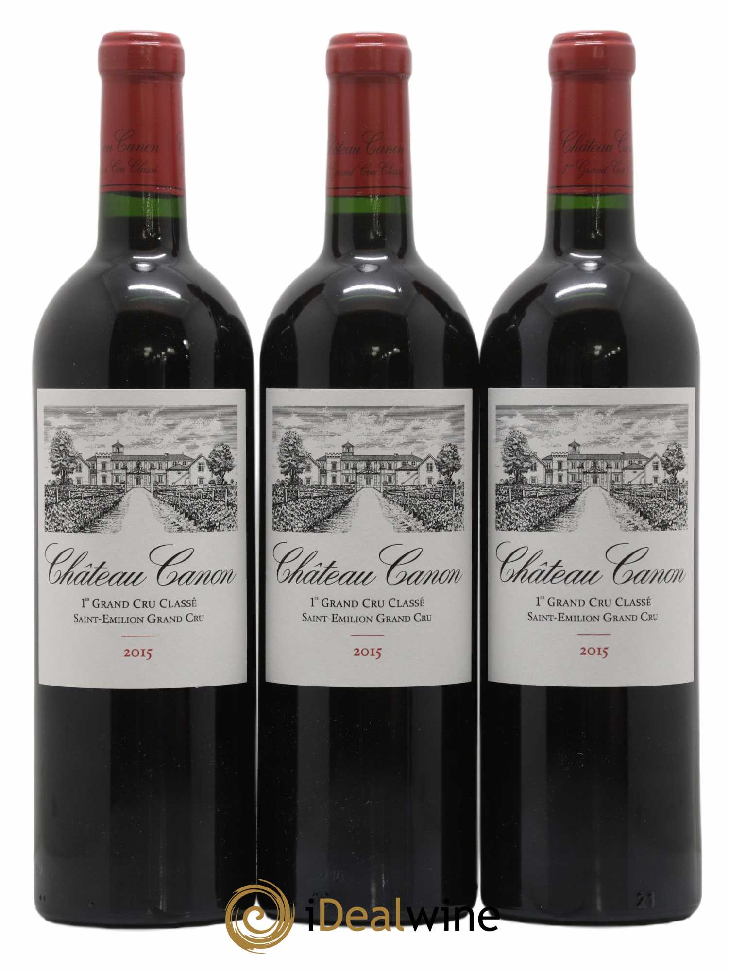 Château Canon 1er Grand Cru Classé B 2015 - Lot of 6 bottles - 2