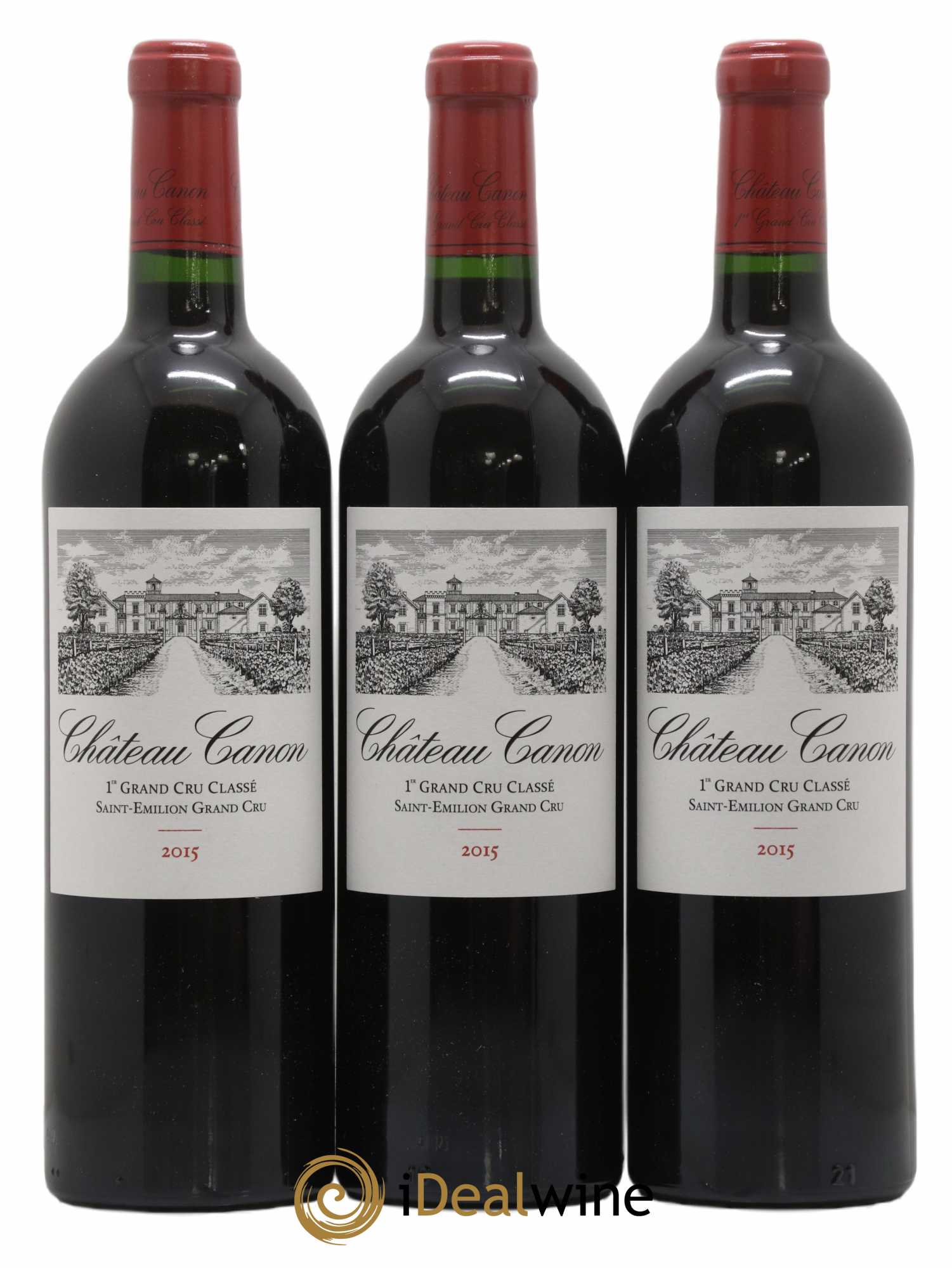 Château Canon 1er Grand Cru Classé B 2015 - Lot de 6 bouteilles - 2
