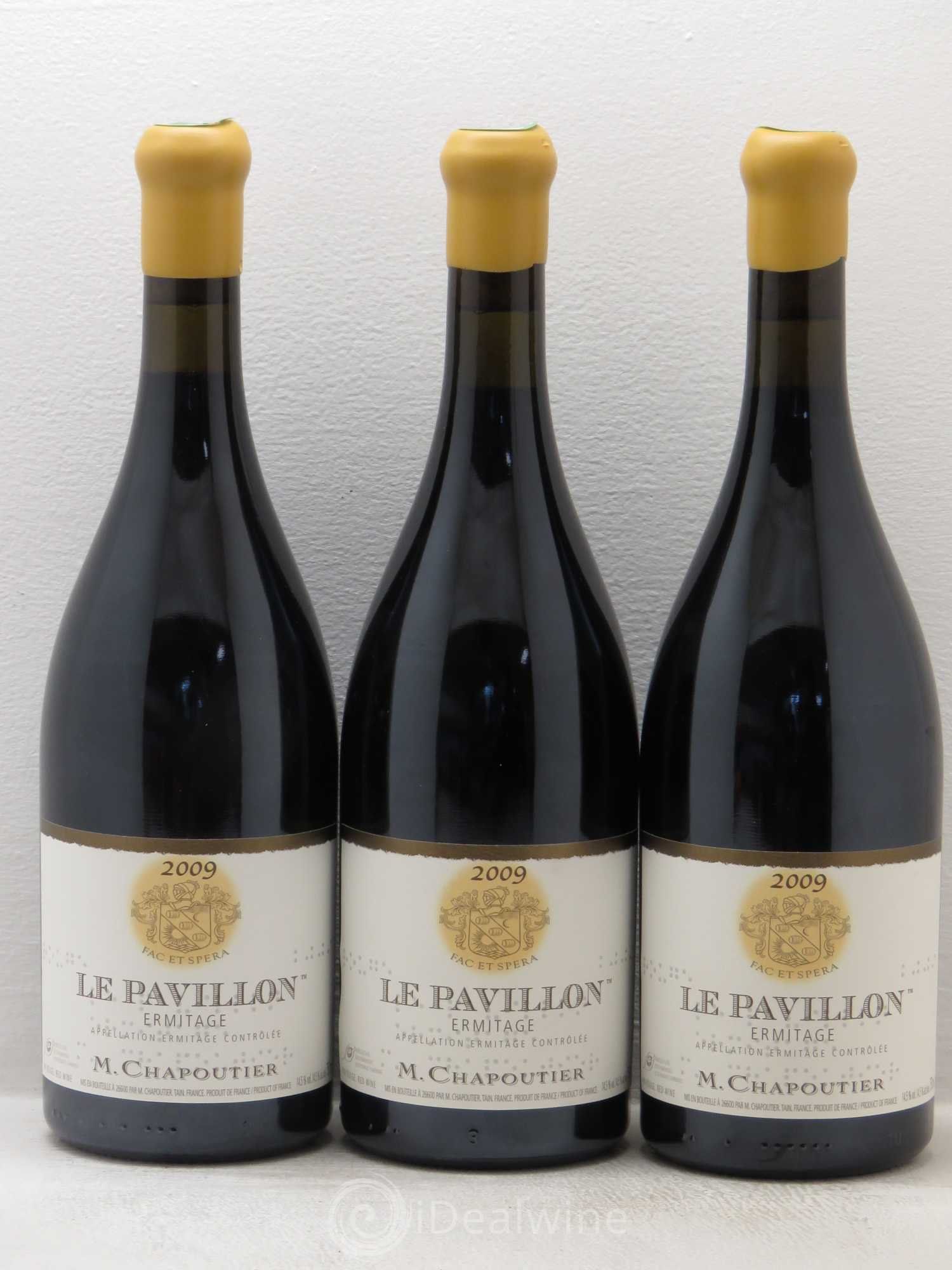 Hermitage Ermitage Le Pavillon Chapoutier 2009 - Lot de 6 bouteilles - 2