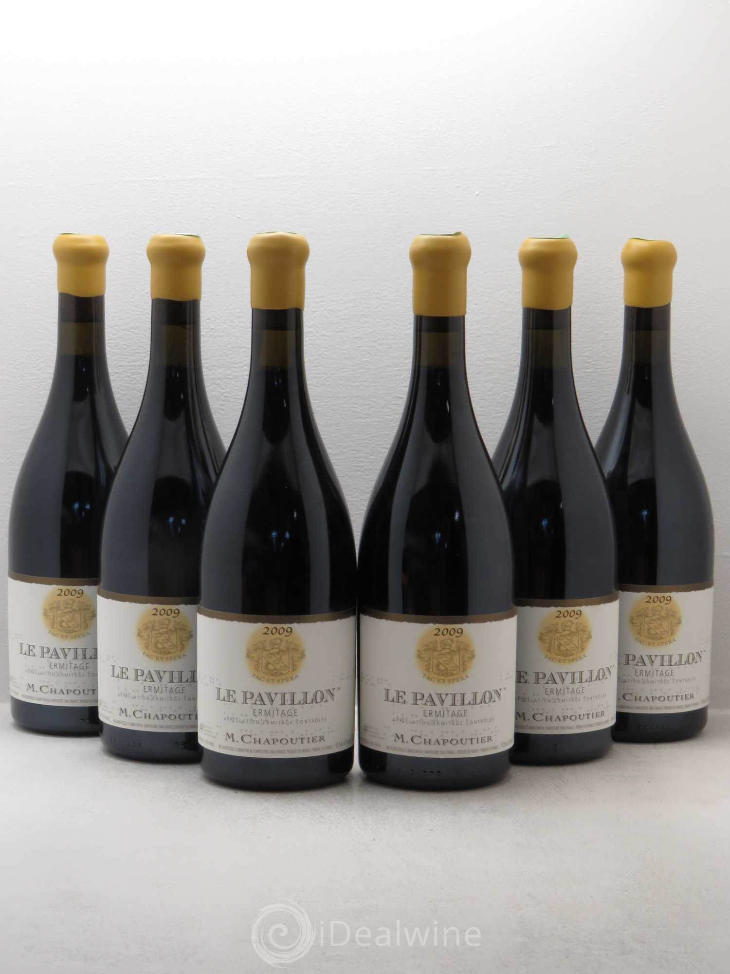 Hermitage Ermitage Le Pavillon Chapoutier 2009 - Lot de 6 bouteilles - 0