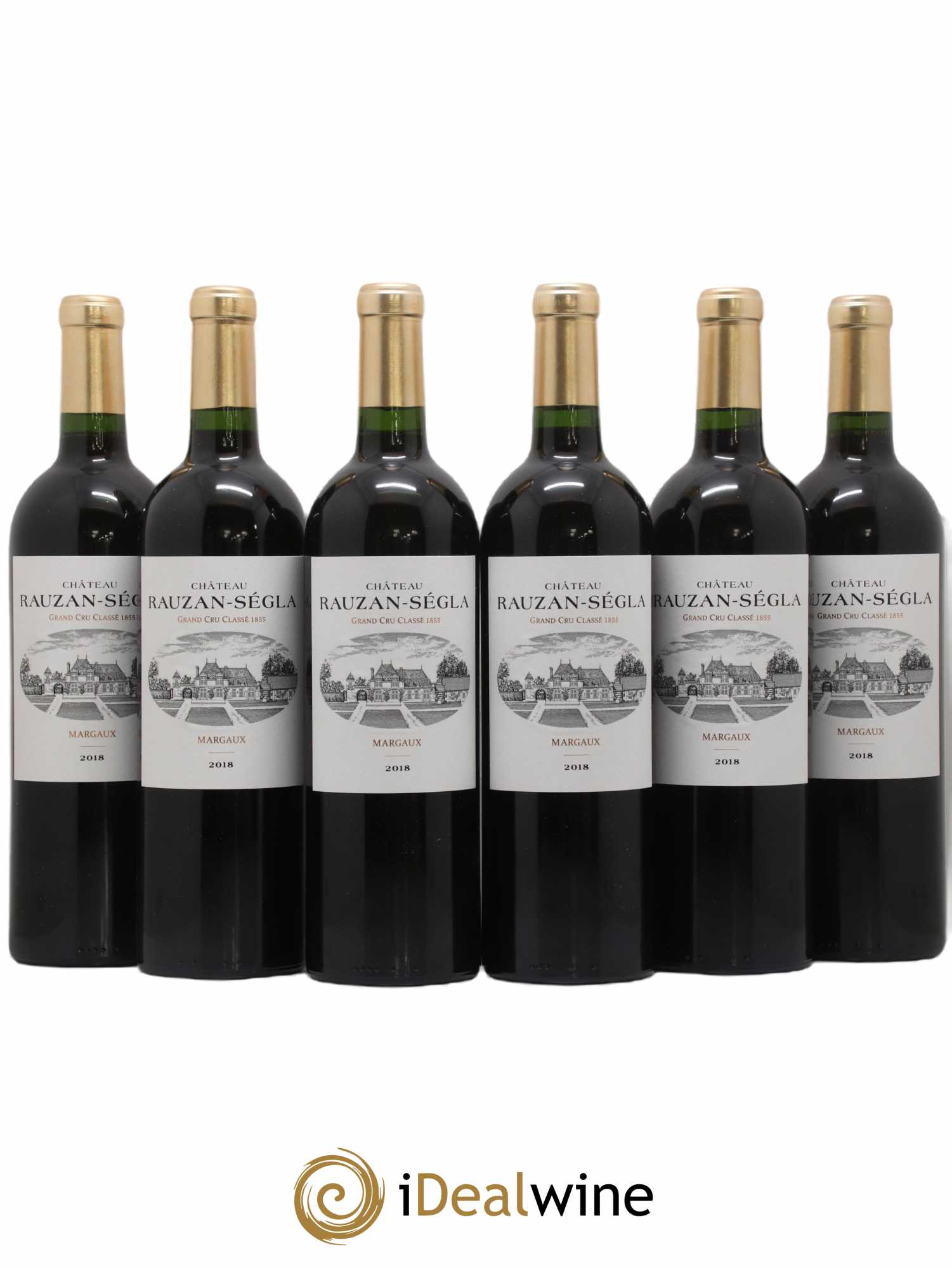 Château Rauzan Ségla Grand Cru Classé 2018 - Lot de 6 bouteilles - 0
