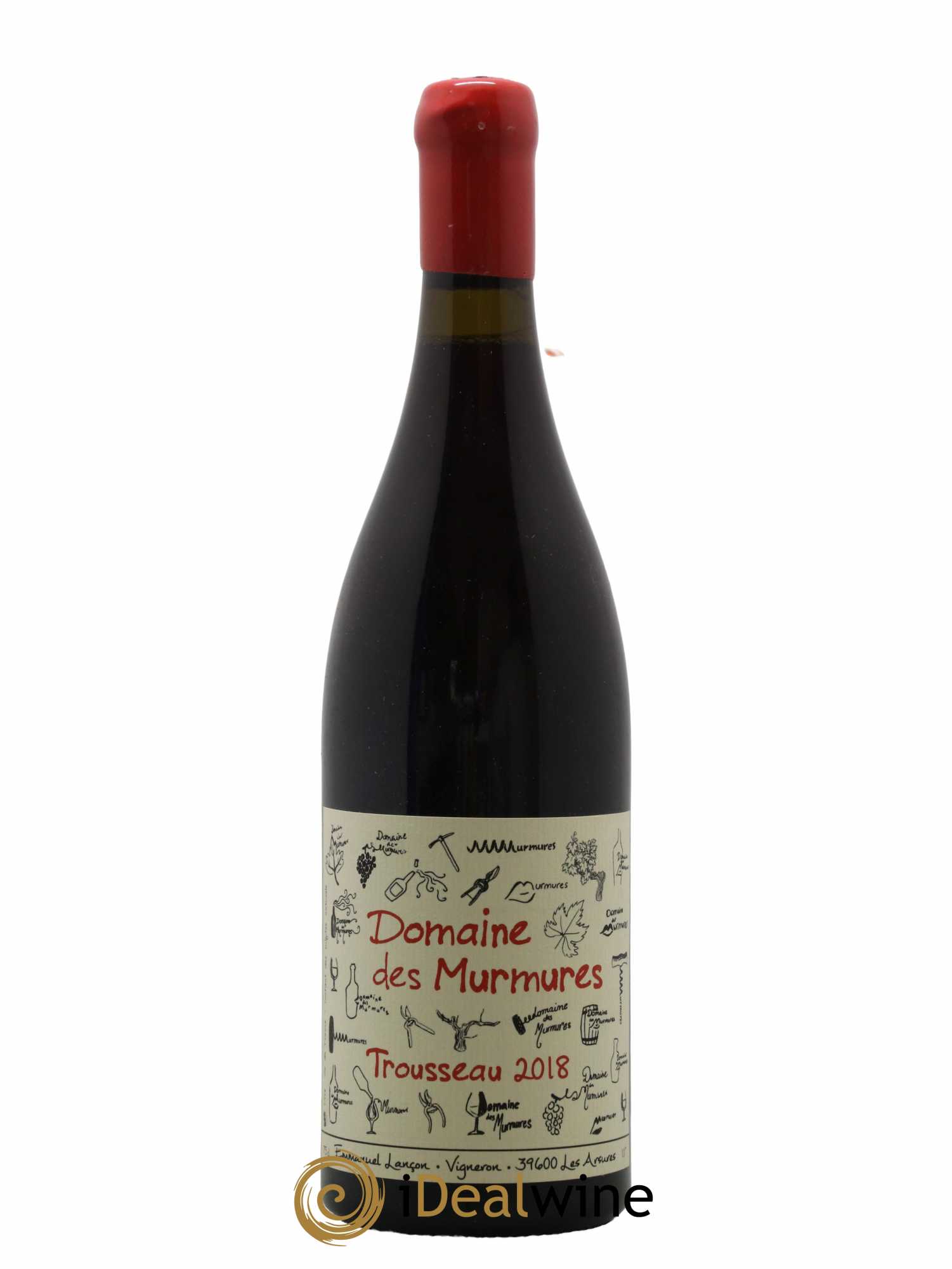 Vin de France Trousseau Murmures (Domaine des) - Emmanuel Lançon 2018 - Lot de 1 bouteille - 0