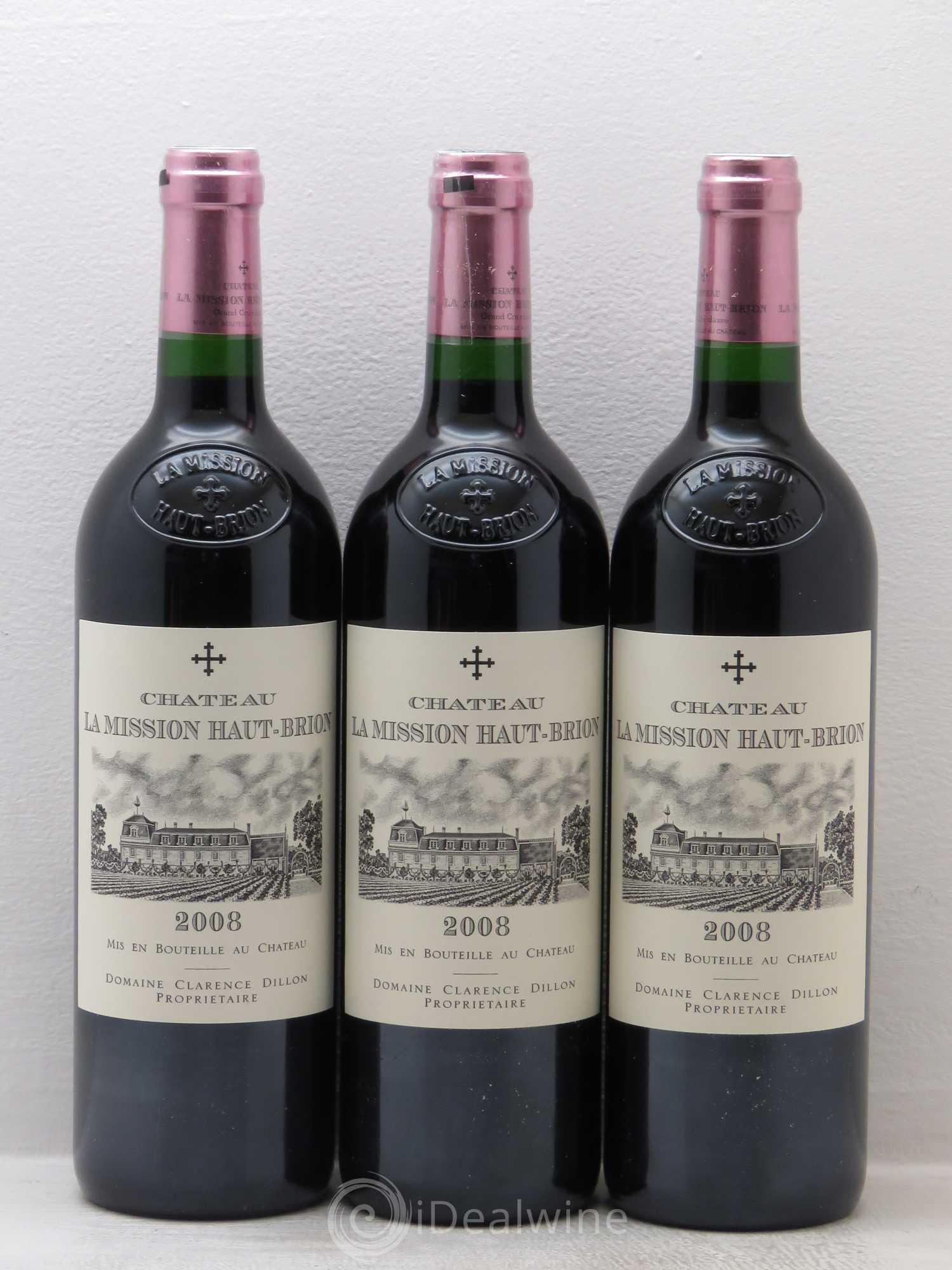 Château la Mission Haut-Brion Cru Classé de Graves 2008 - Lotto di 12 bottiglie - 1