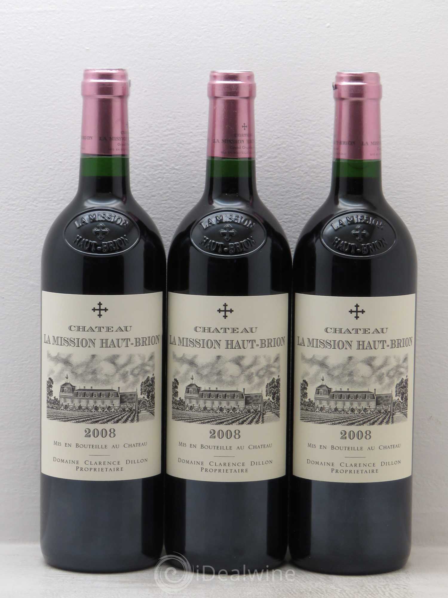 Château la Mission Haut-Brion Cru Classé de Graves 2008 - Lotto di 12 bottiglie - 2