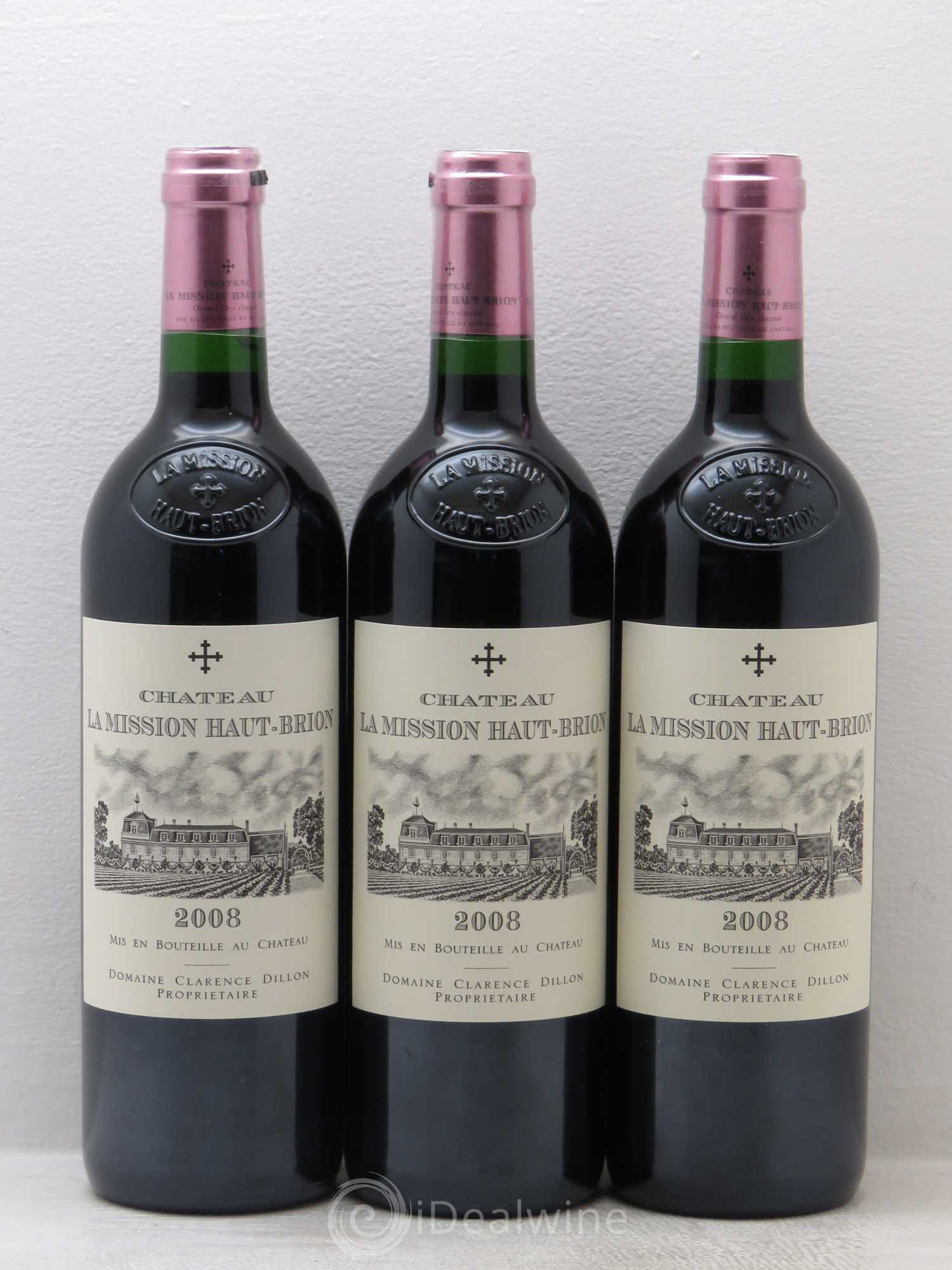 Château la Mission Haut-Brion Cru Classé de Graves 2008 - Lotto di 12 bottiglie - 4