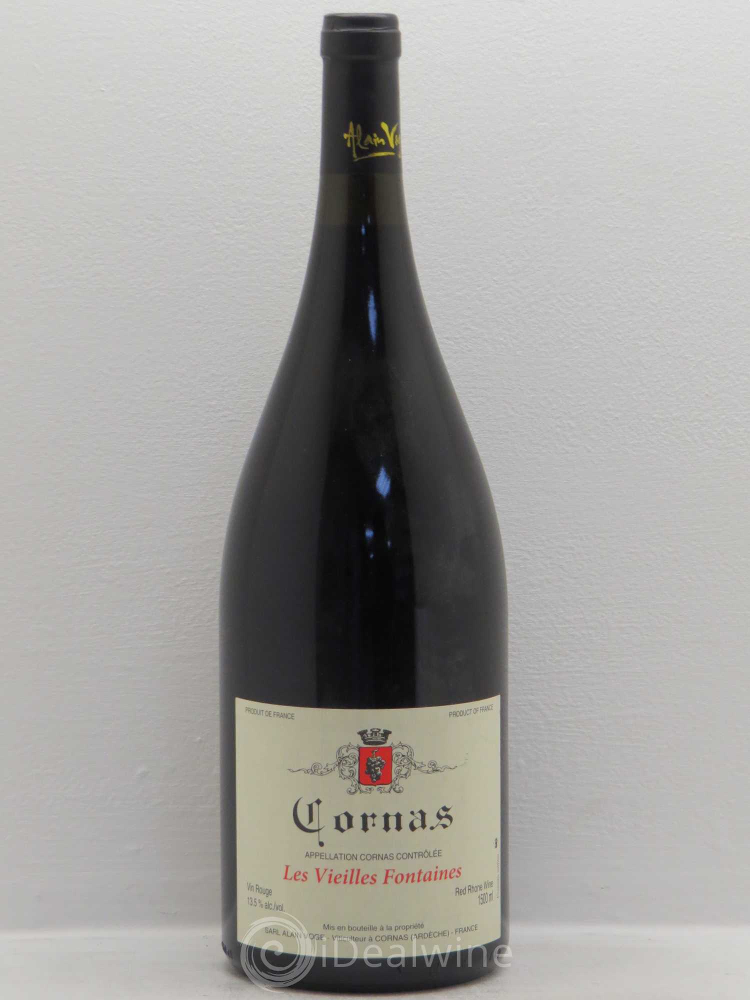 Cornas Les Vieilles Fontaines Alain Voge (Domaine) 2010 - Lot de 1 magnum - 0