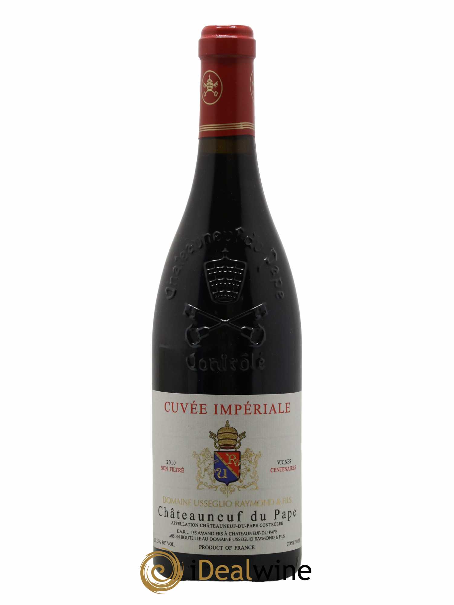 Châteauneuf-du-Pape Cuvée Impériale Raymond Usseglio & Fils (Domaine) 2010 - Lot de 1 bouteille - 0