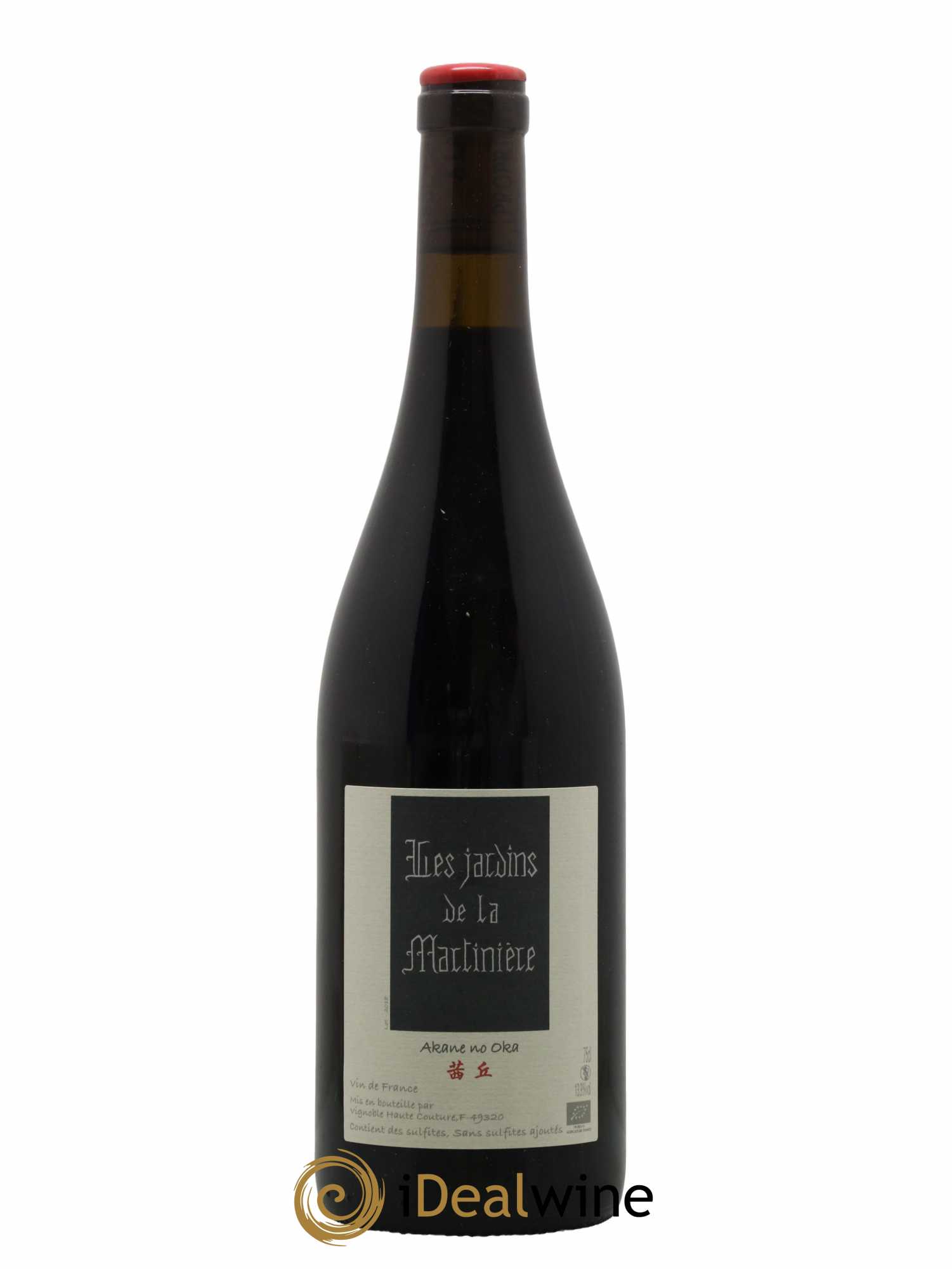 Vin de France Akane No Oka Les Jardins de la Martinière 2018 - Lot de 1 bouteille - 0