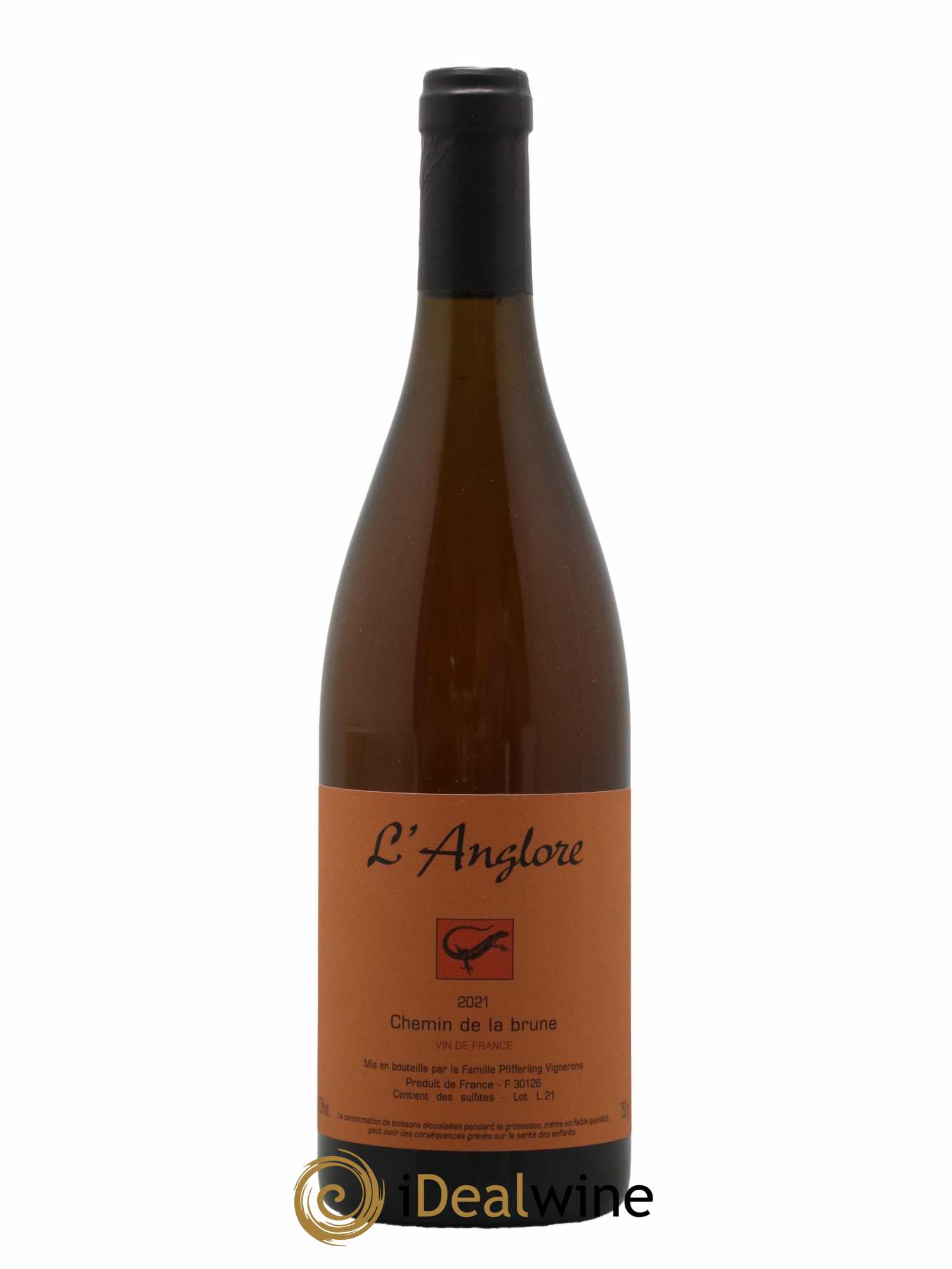 Vin de France Chemin de la brune L'Anglore 2021 - Lot de 1 bouteille - 0
