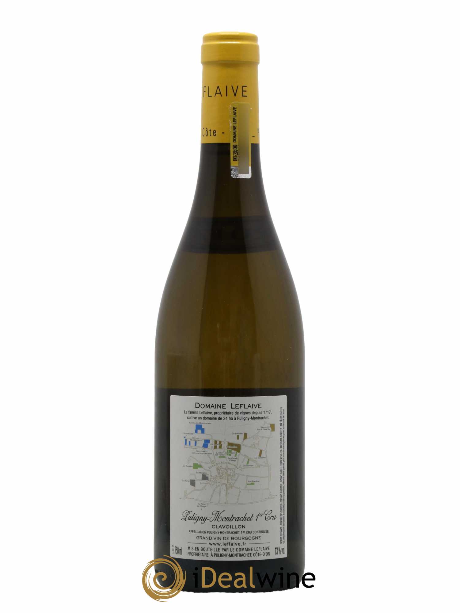 Puligny-Montrachet 1er Cru Clavoillon Leflaive (Domaine) 2017 - Lot de 1 bouteille - 1