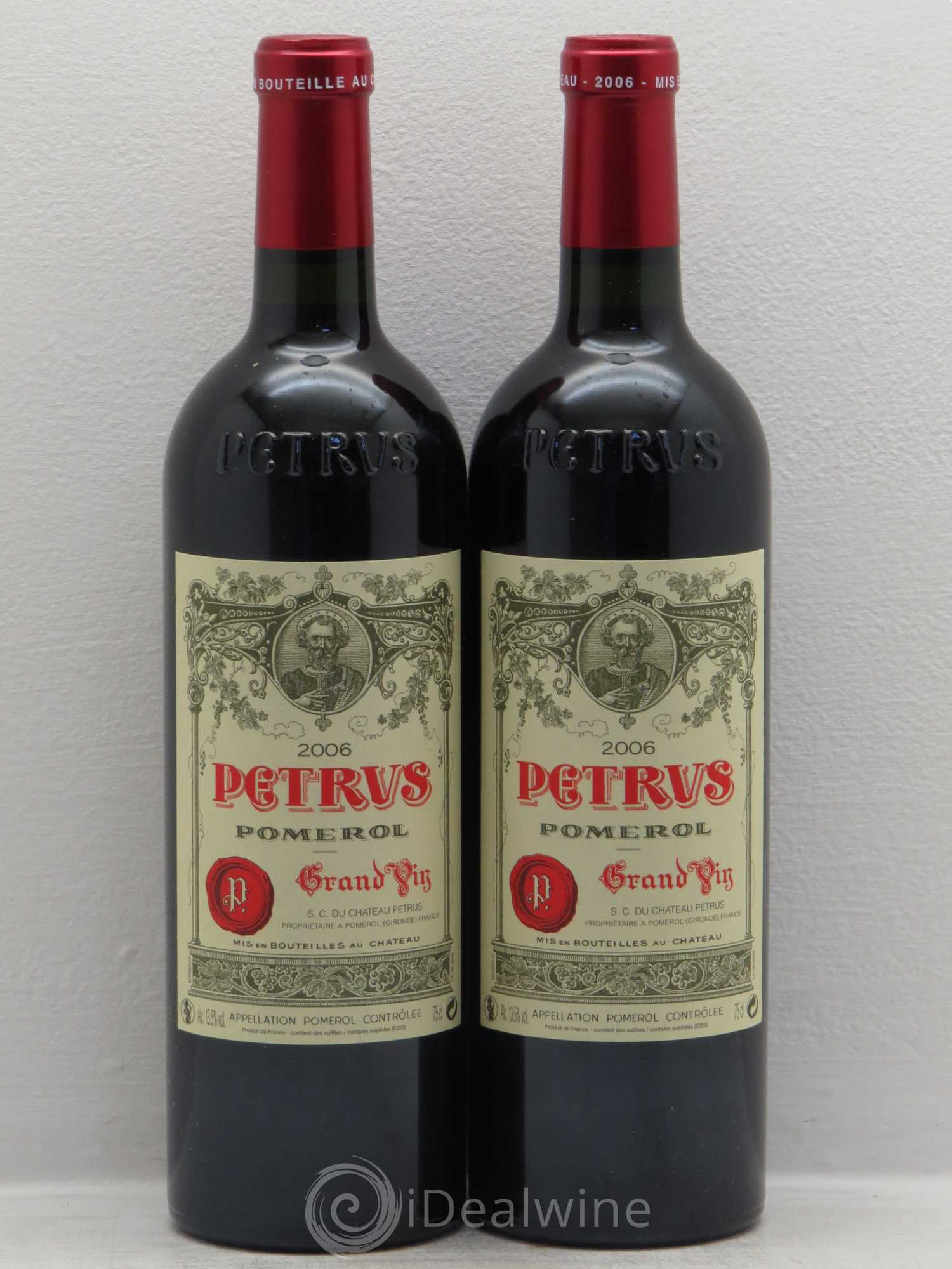 Petrus 2006 - Lot de 2 bouteilles - 0