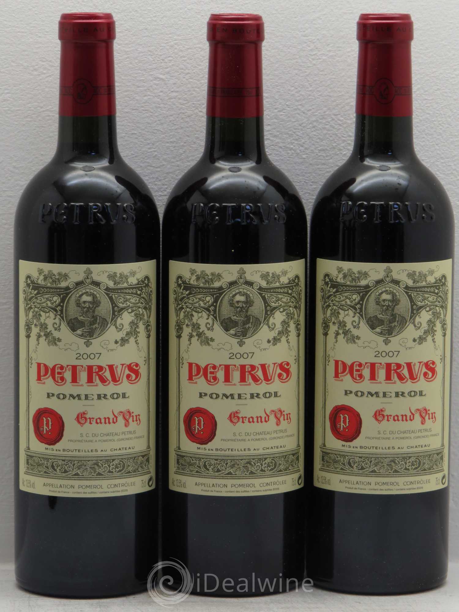 Petrus 2007 - Lot de 6 bouteilles - 1