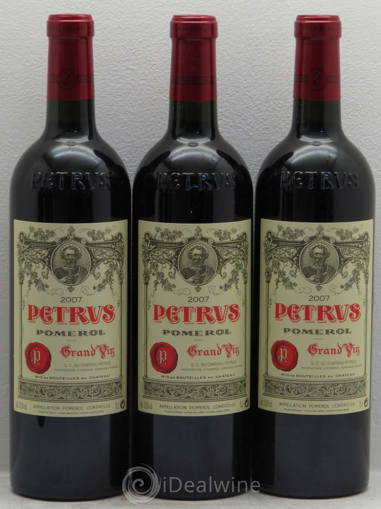 Petrus 2007 - Lot de 6 bouteilles - 2