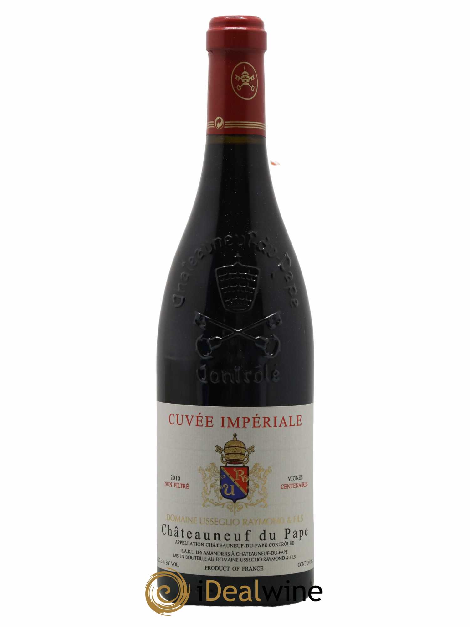 Châteauneuf-du-Pape Cuvée Impériale Raymond Usseglio & Fils (Domaine) 2010 - Lot de 1 bouteille - 0