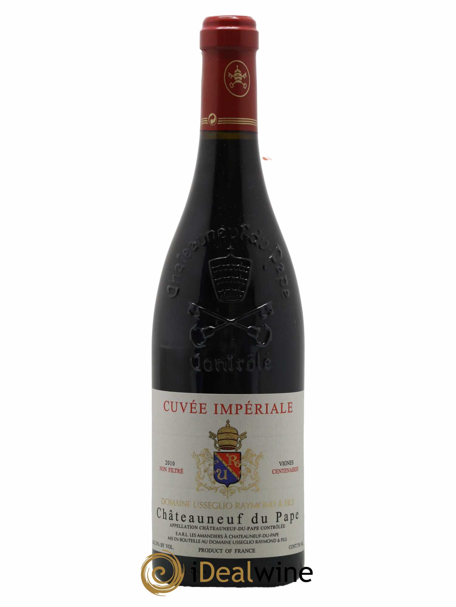 Châteauneuf-du-Pape Cuvée Impériale Raymond Usseglio & Fils (Domaine) 2010 - Lot de 1 bouteille - 0