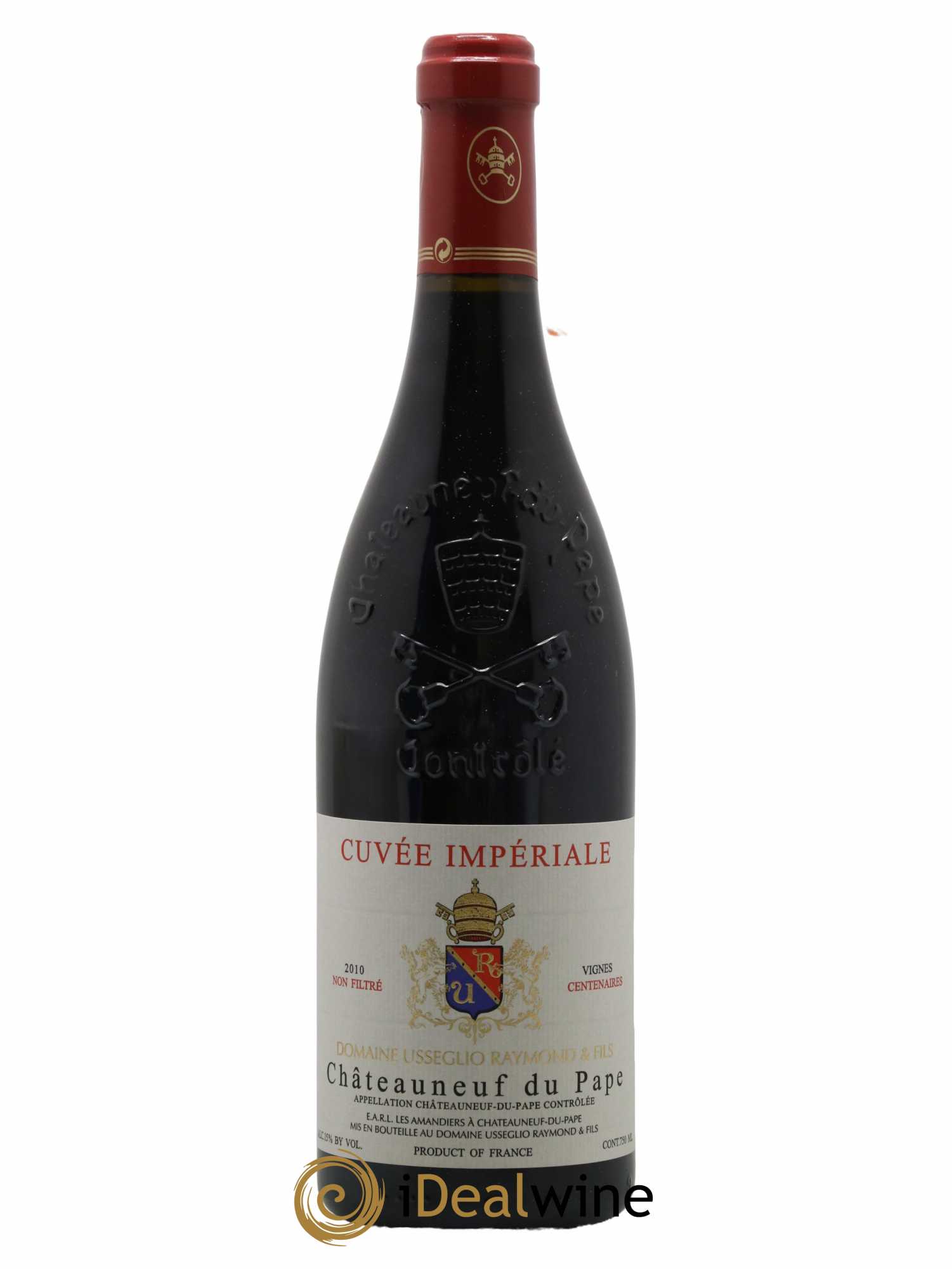 Châteauneuf-du-Pape Cuvée Impériale Raymond Usseglio & Fils (Domaine) 2010 - Lot de 1 bouteille - 0