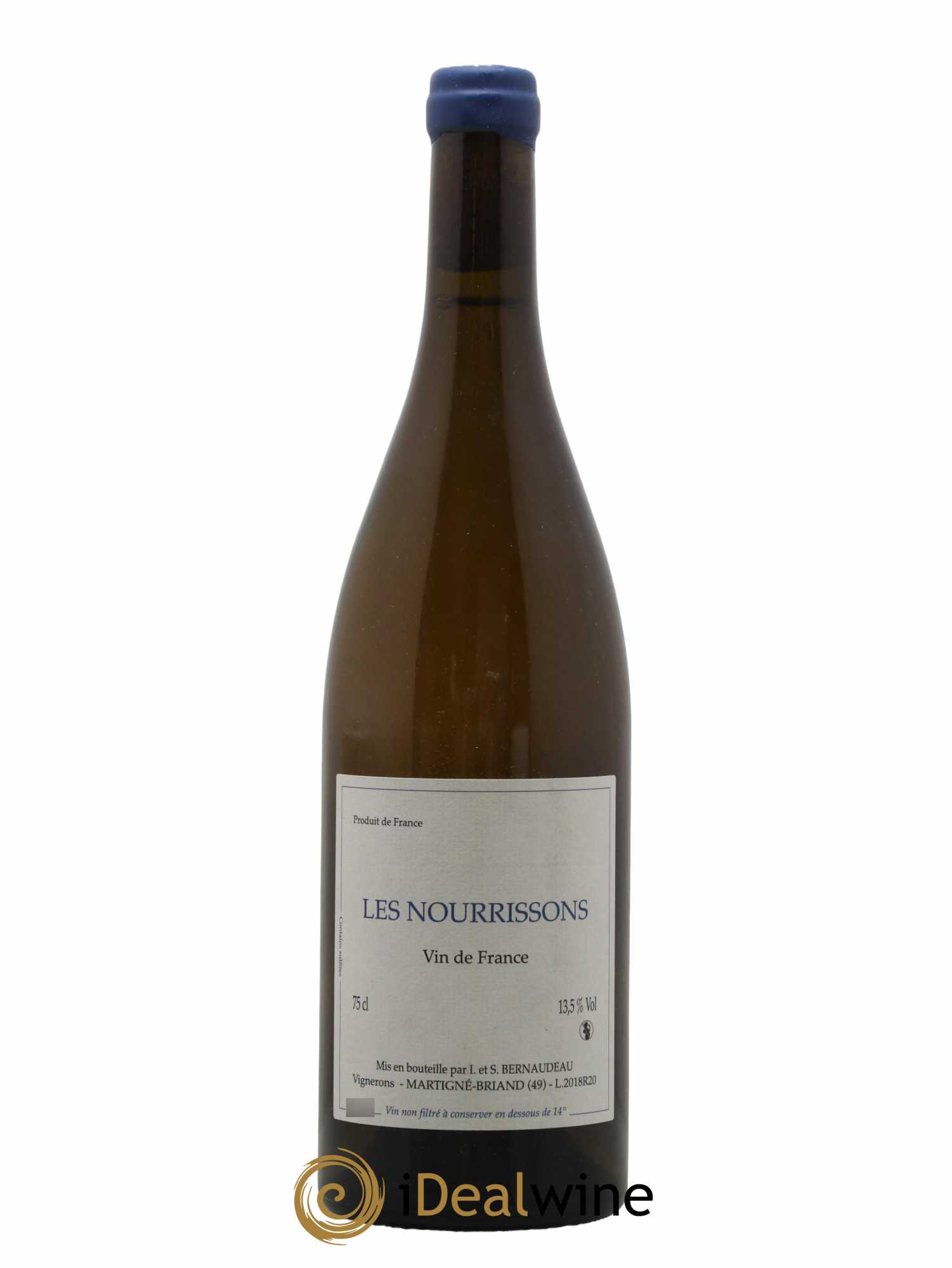 Vin de France Les Nourrissons Stéphane Bernaudeau 2018 - Lot de 1 bouteille - 0