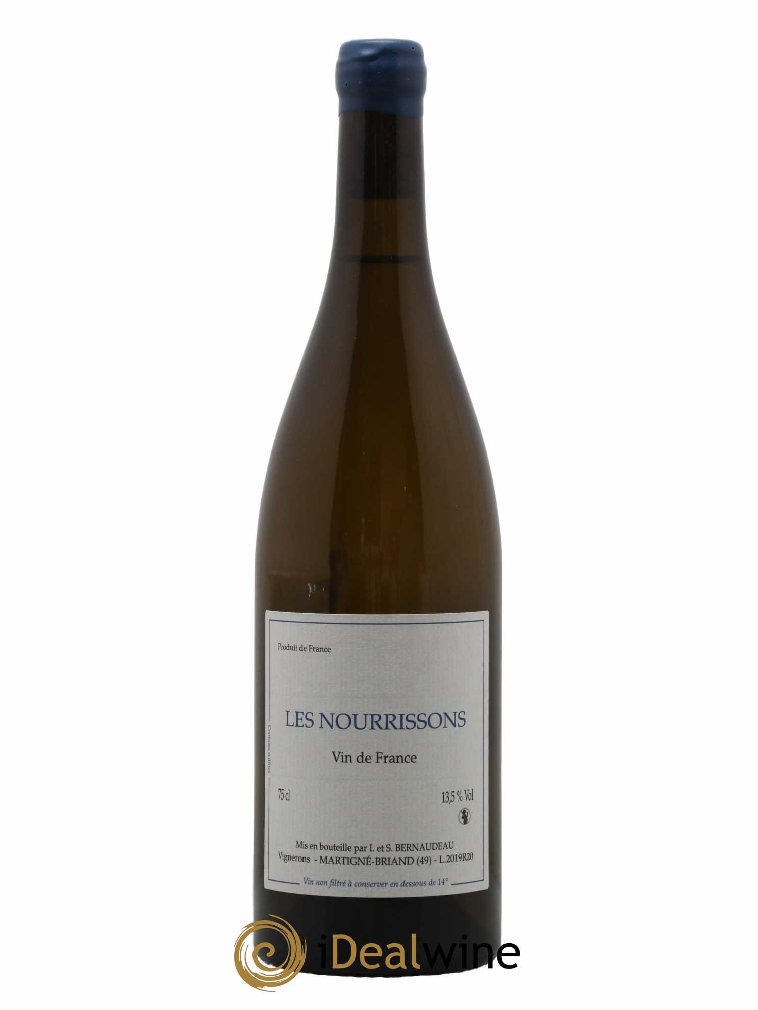 Vin de France Les Nourrissons Stéphane Bernaudeau 2019 - Lot de 1 bouteille - 0