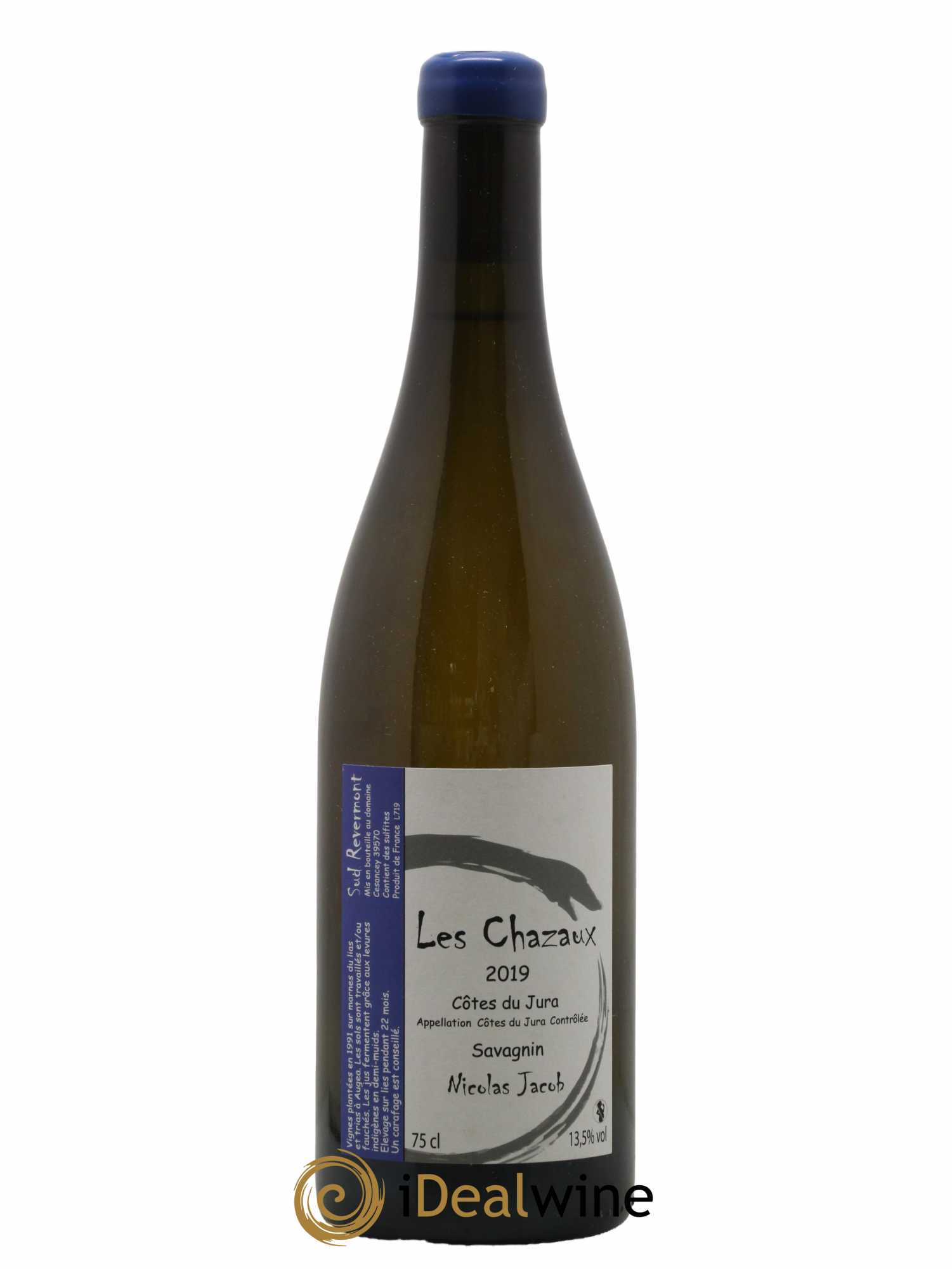 Côtes du Jura Savagnin Les Chazaux Nicolas Jacob 2019 - Lot de 1 bouteille - 0
