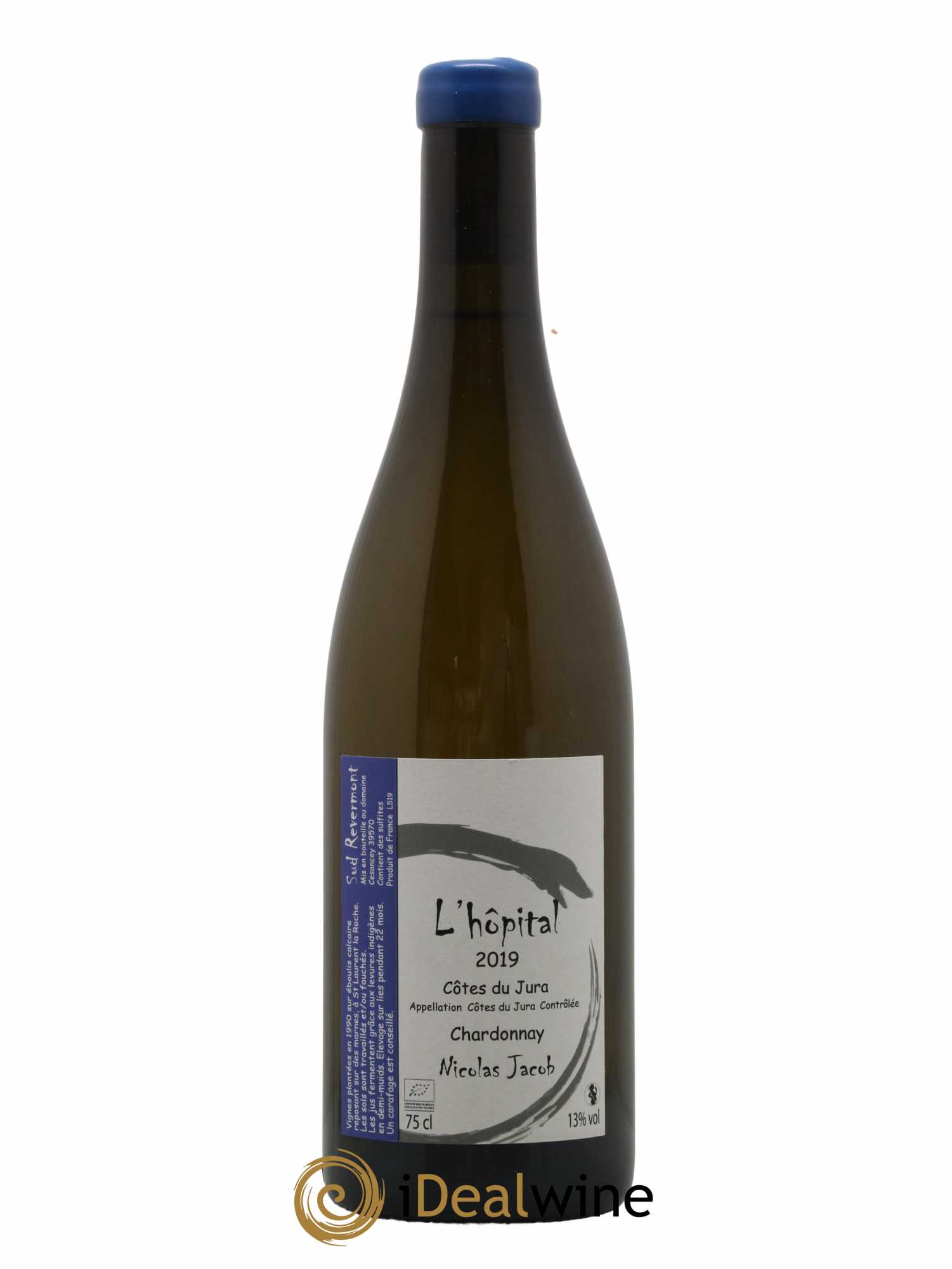 Côtes du Jura Chardonnay L'Hôpital Nicolas Jacob 2019 - Lot de 1 bouteille - 0