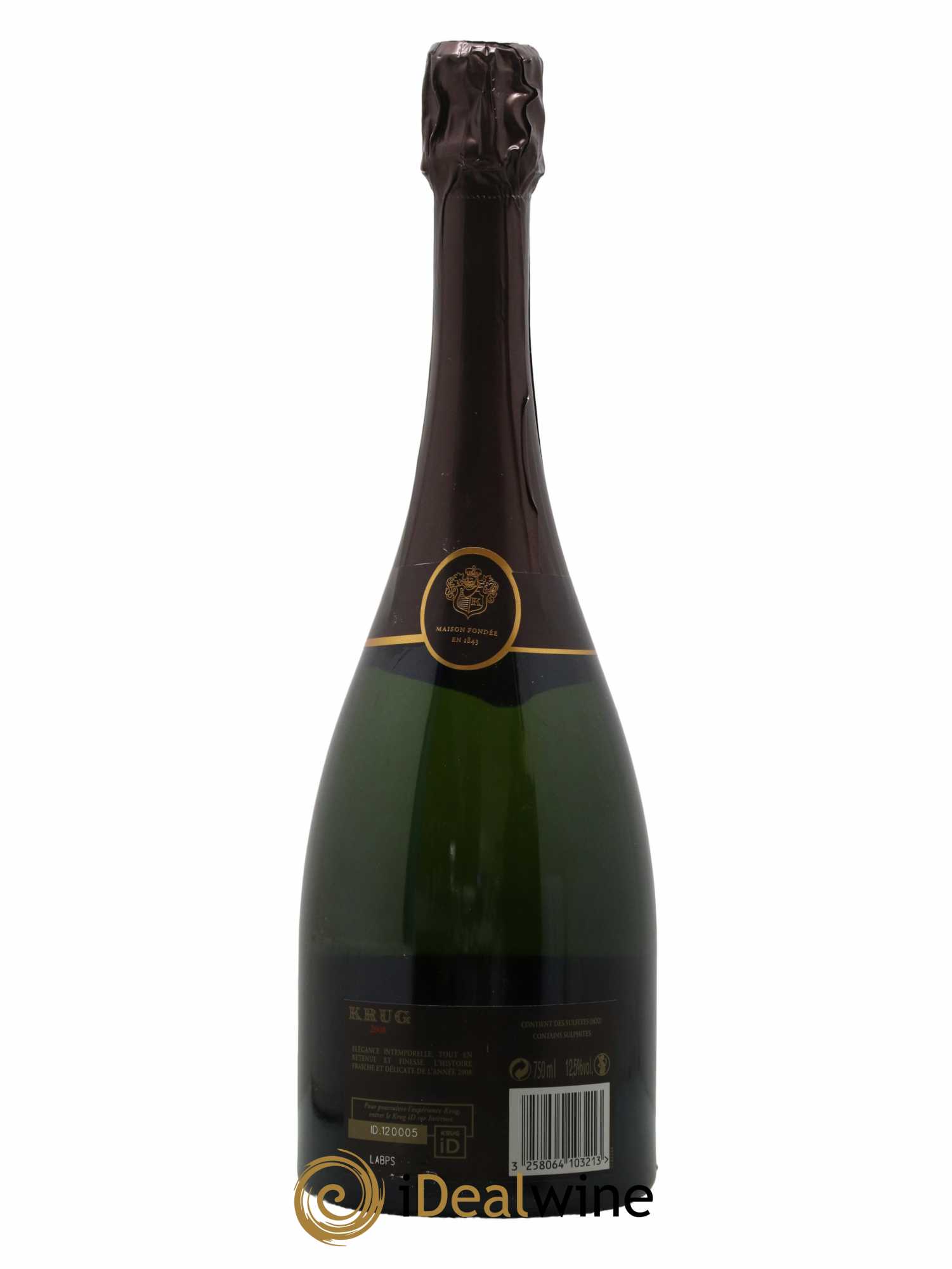 Vintage Krug 2008 - Lotto di 1 bottiglia - 1