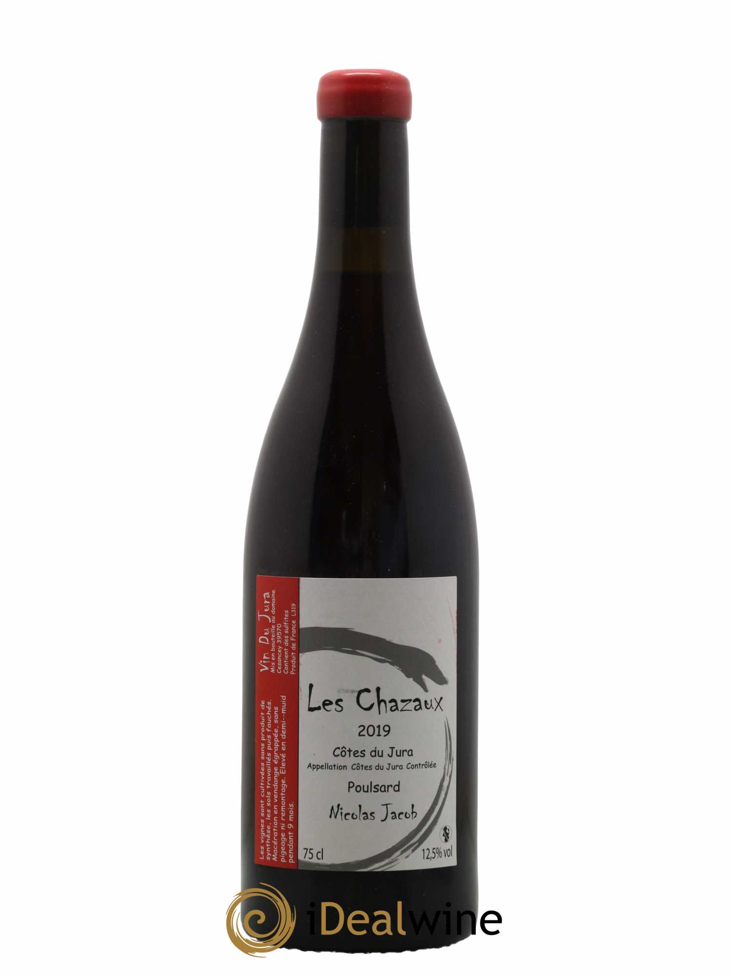 Côtes du Jura Poulsard Les Chazaux Nicolas Jacob 2019 - Lot de 1 bouteille - 0