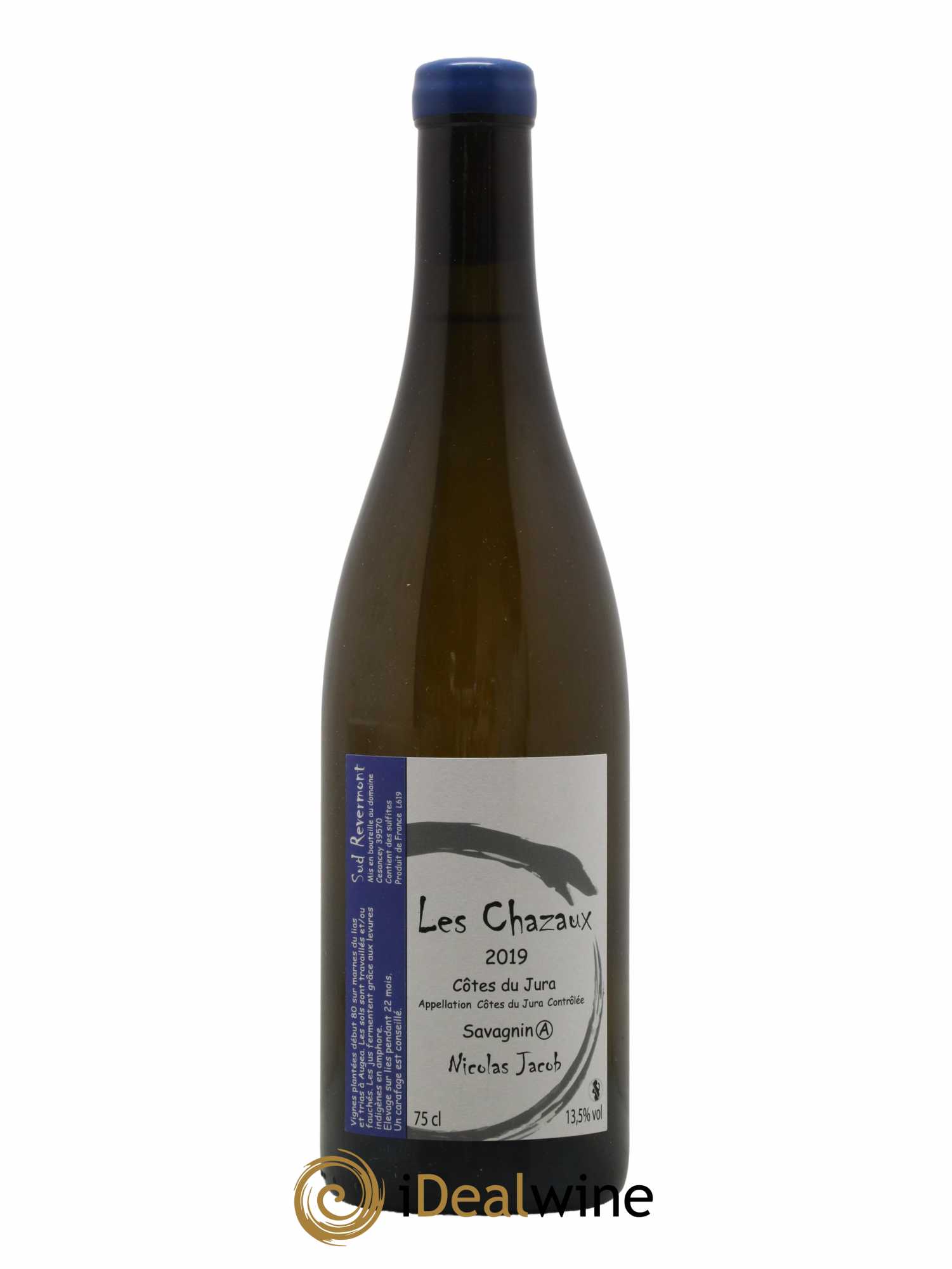Côtes du Jura Savagnin en Amphore Les Chazaux Nicolas Jacob 2019 - Lot de 1 bouteille - 0
