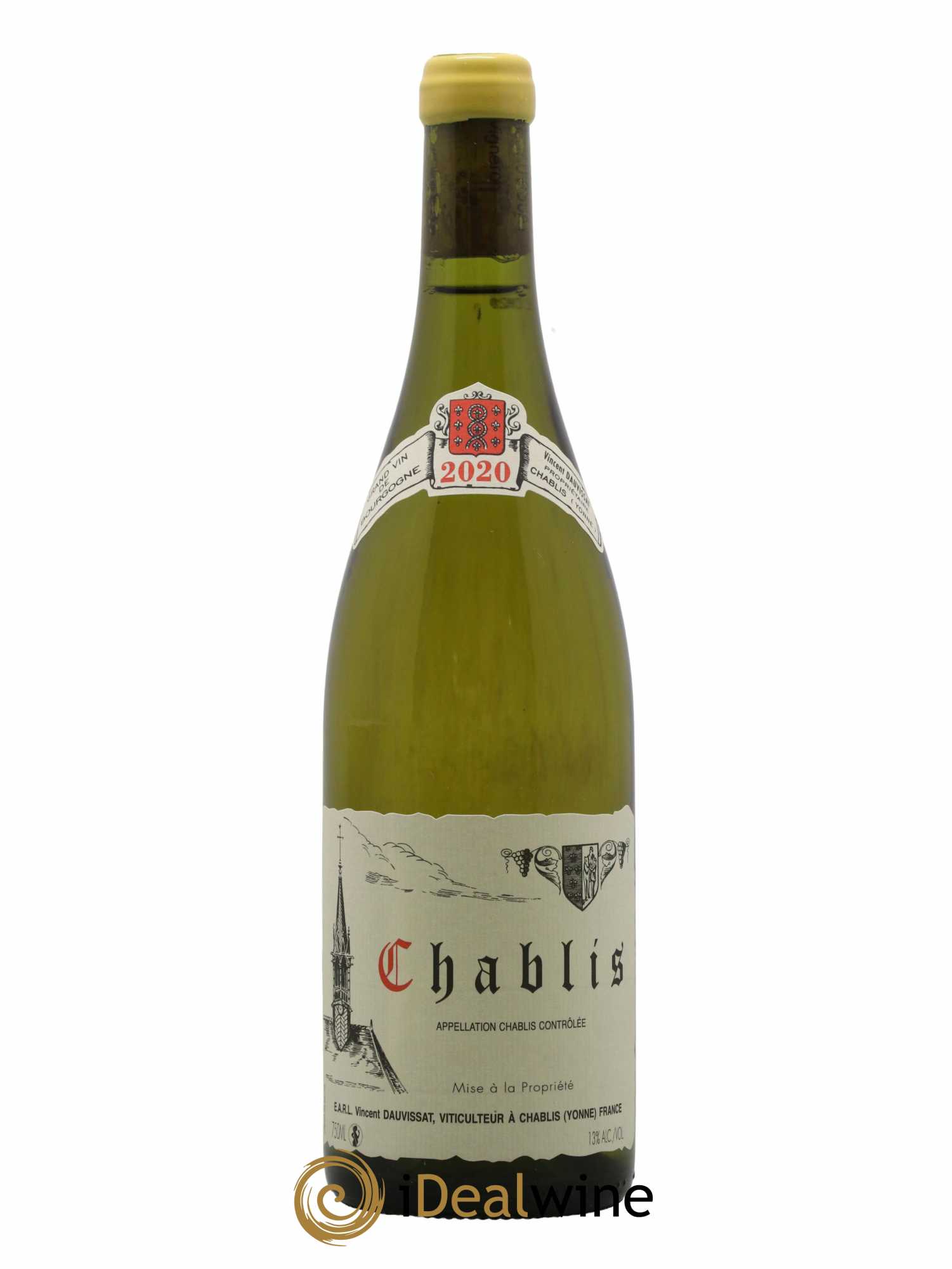 Chablis Vincent Dauvissat (Domaine) 2020 - Lot de 1 bouteille - 0