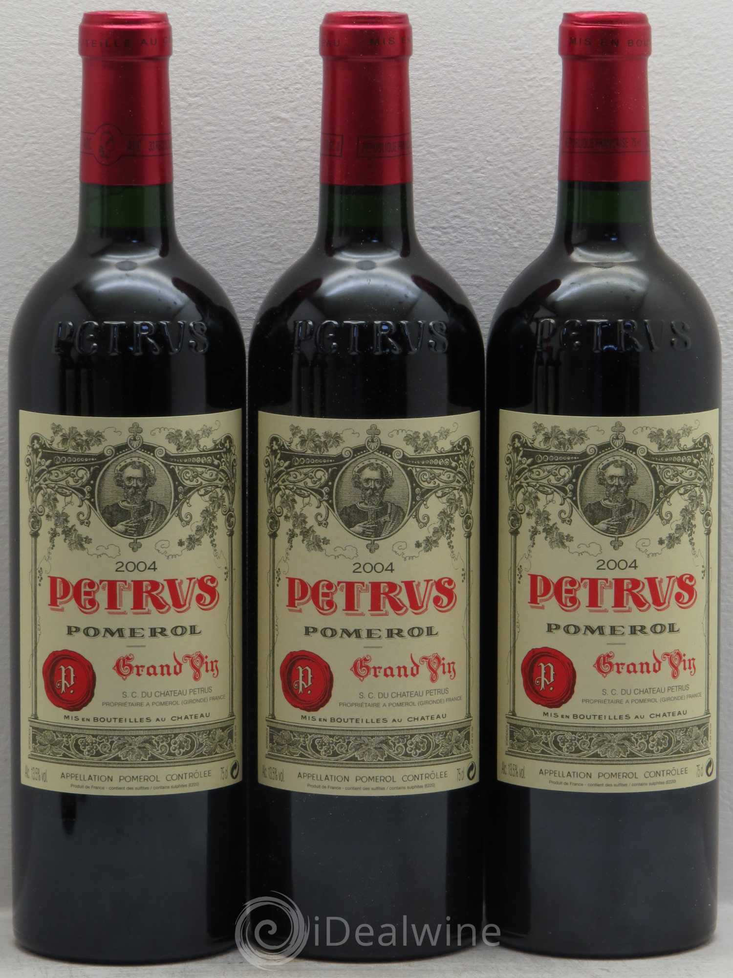 Petrus 2004 - Lot de 6 bouteilles - 1