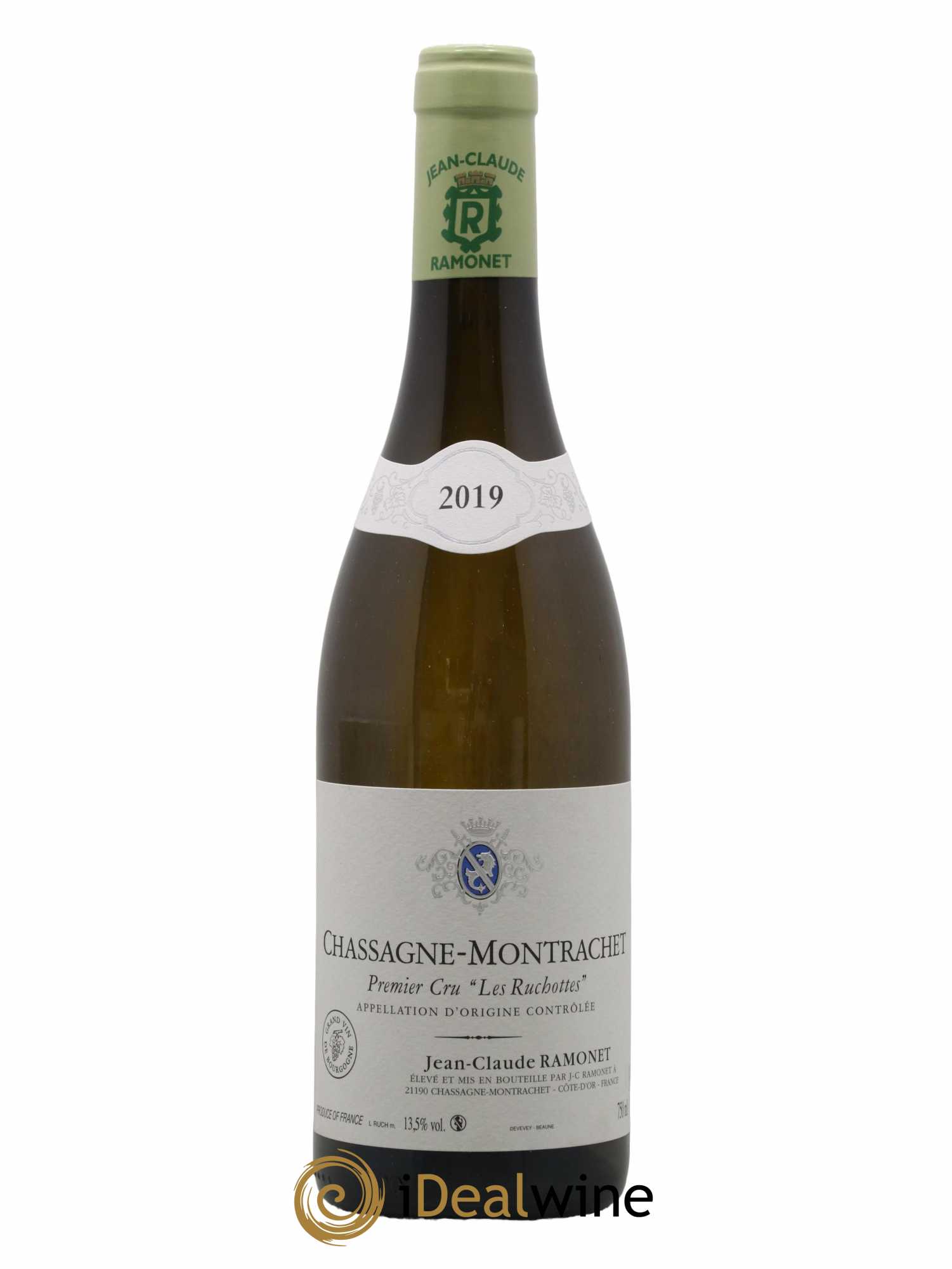 Chassagne-Montrachet 1er Cru Les Ruchottes Ramonet (Domaine) 2019 - Lot de 1 bouteille - 0