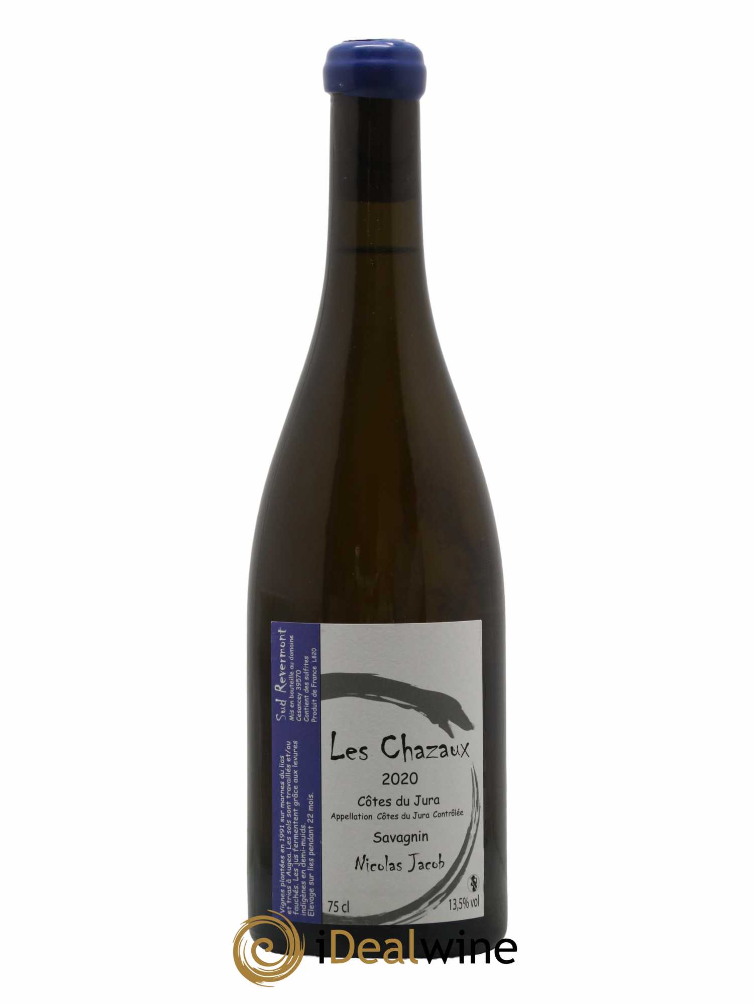 Côtes du Jura Savagnin Les Chazaux Nicolas Jacob 2020 - Lot de 1 bouteille - 0