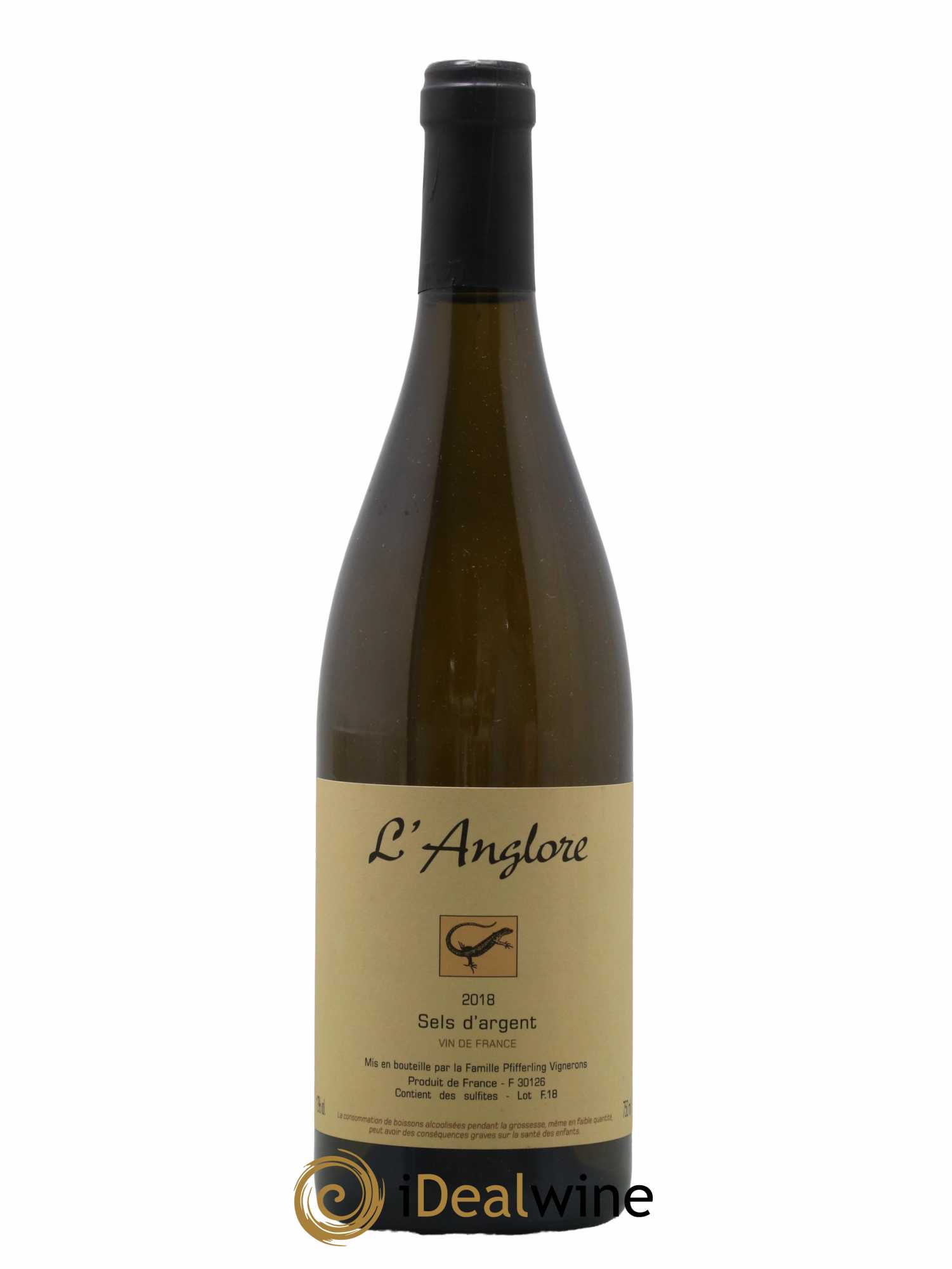 Vin de France Sels d'argent L'Anglore 2018 - Lot de 1 bouteille - 0