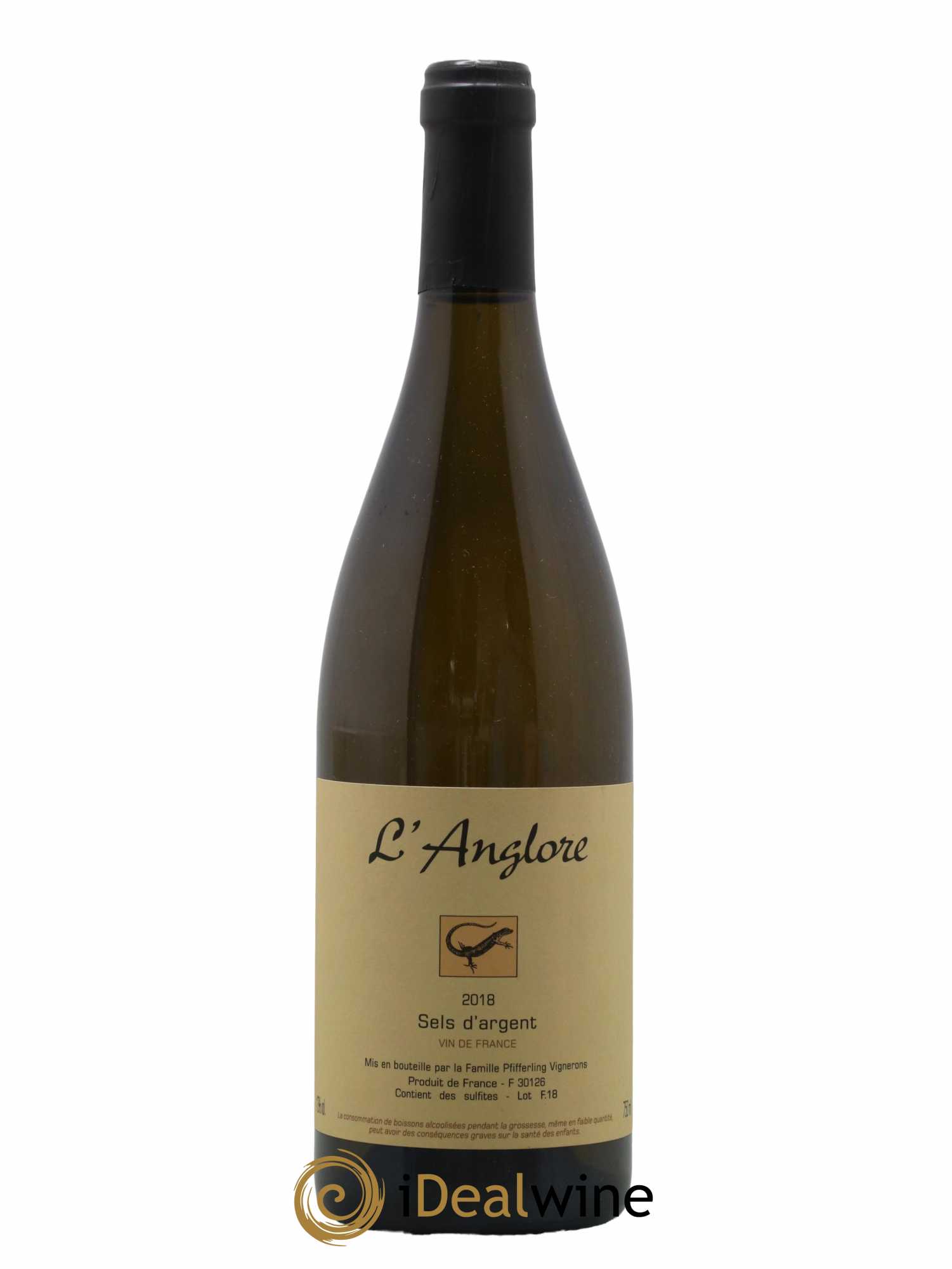 Vin de France Sels d'argent L'Anglore 2018 - Lot de 1 bouteille - 0
