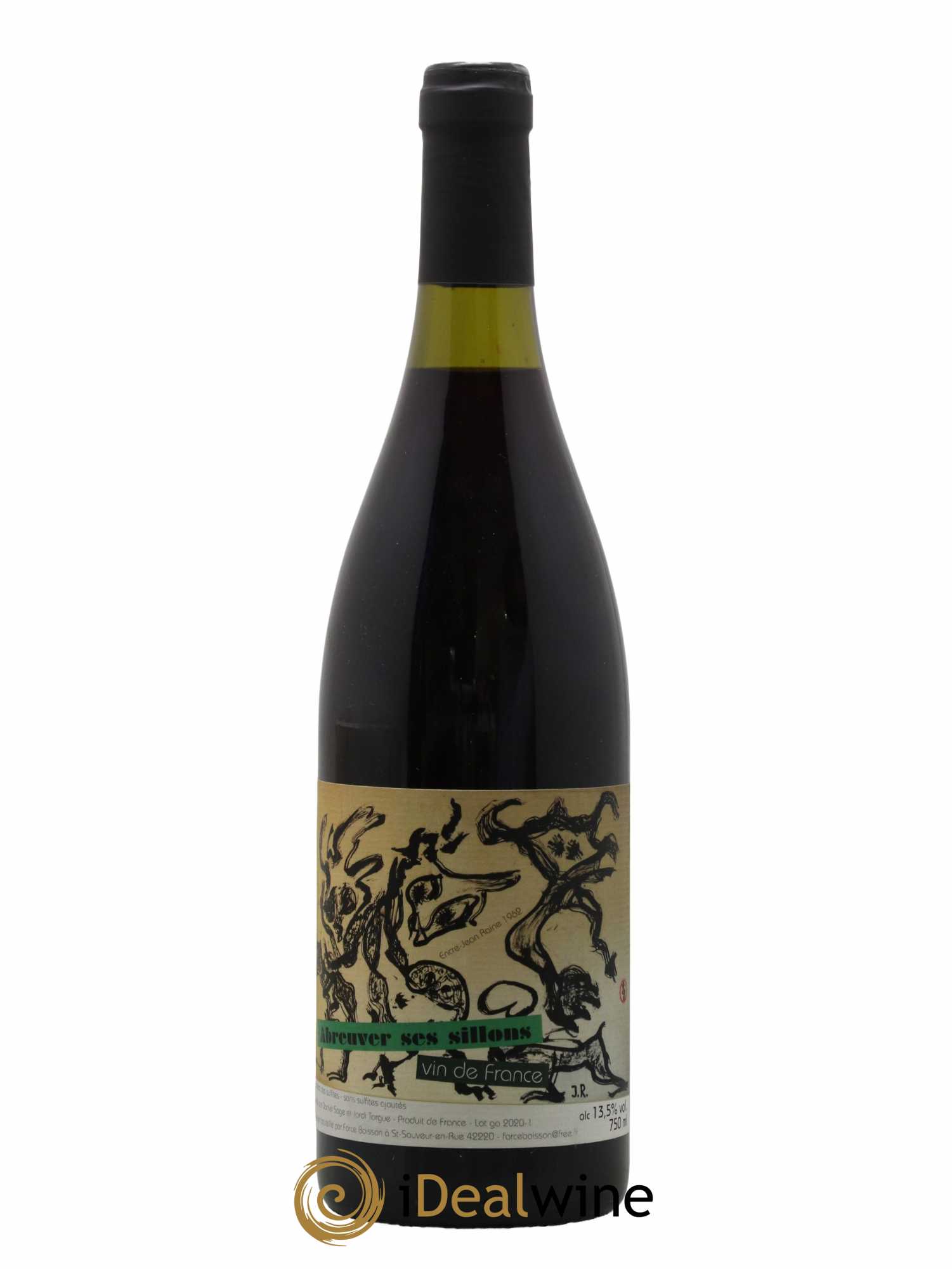 Vin de France Abreuver ses sillons Daniel Sage 2019 - Lot de 1 bouteille - 0