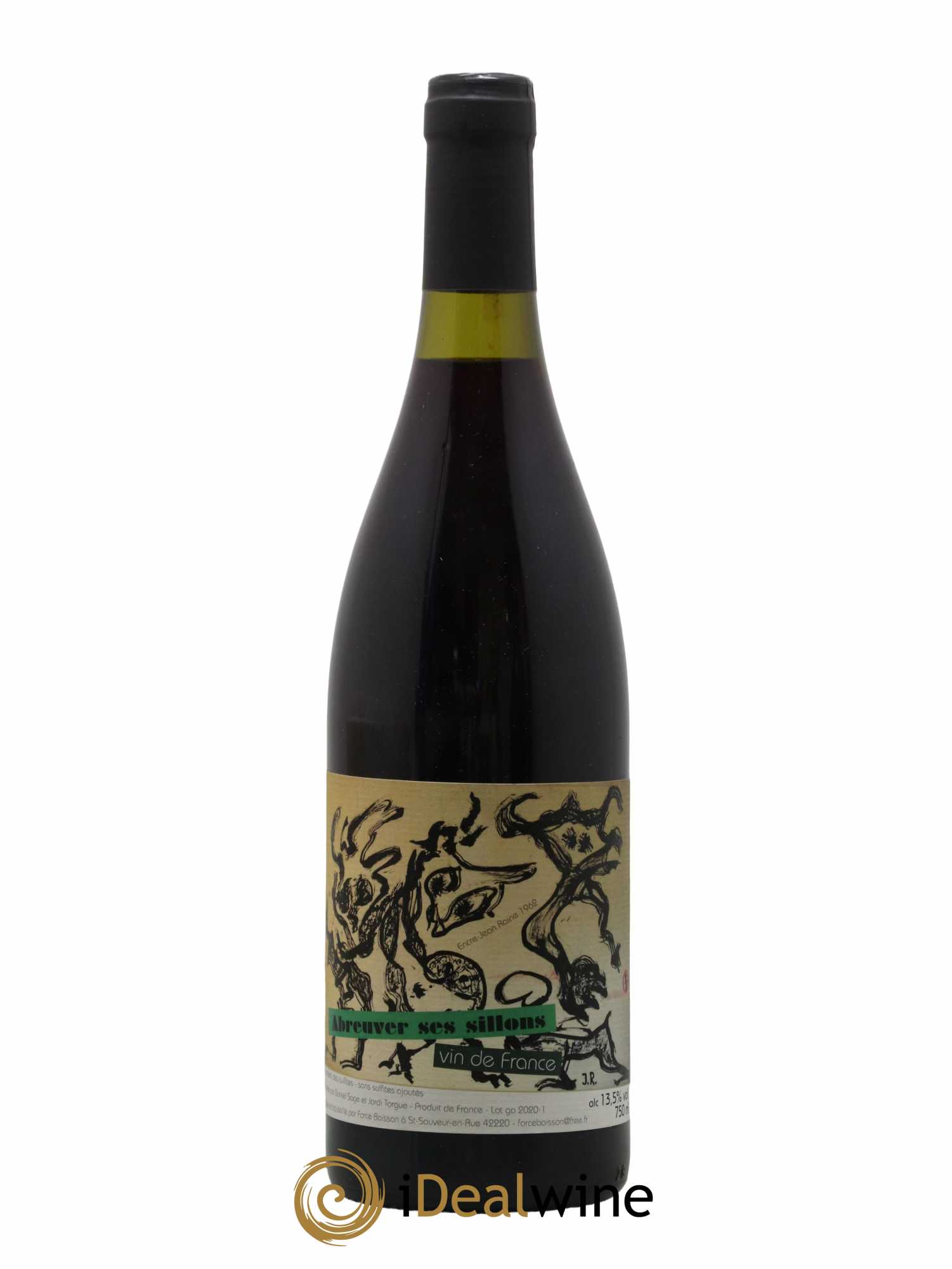 Vin de France Abreuver ses sillons Daniel Sage 2019 - Lot de 1 bouteille - 0