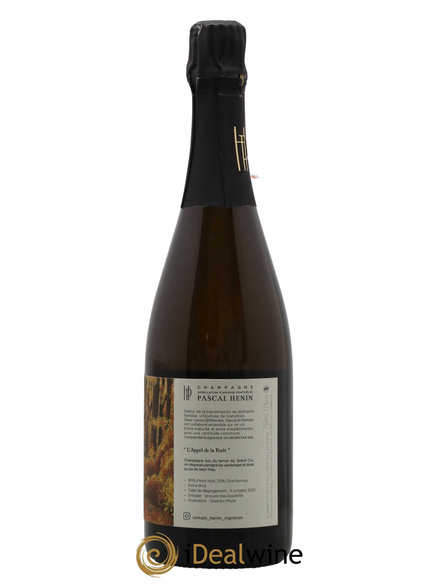 L'Appel de la Fôret Romain Henin - Lot de 1 bouteille - 1