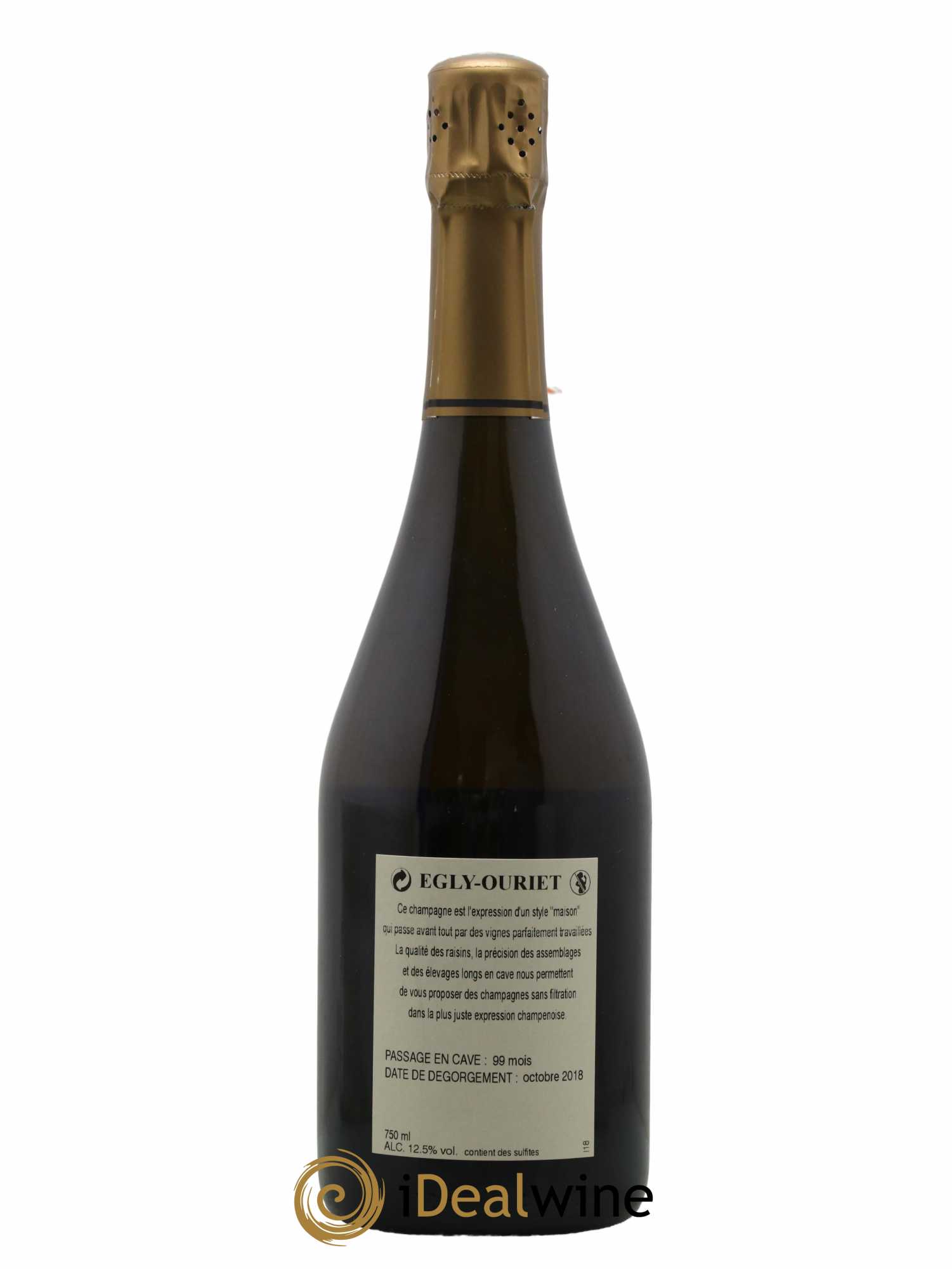 Ambonnay Vieilles Vignes Brut Millésimé Egly-Ouriet 2009 - Lot de 1 bouteille - 1